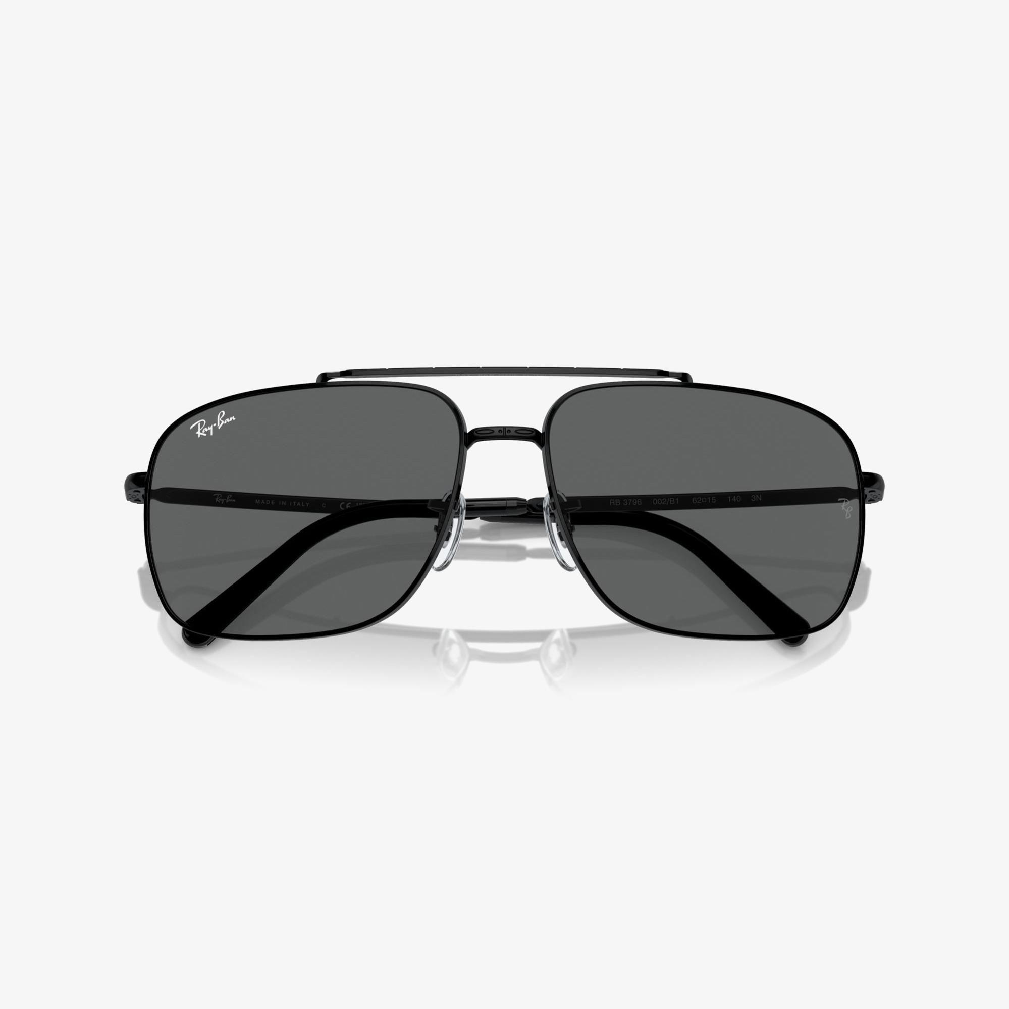 RAY-BAN 0RB3796 Unisex Siyah Güneş Gözlüğü
