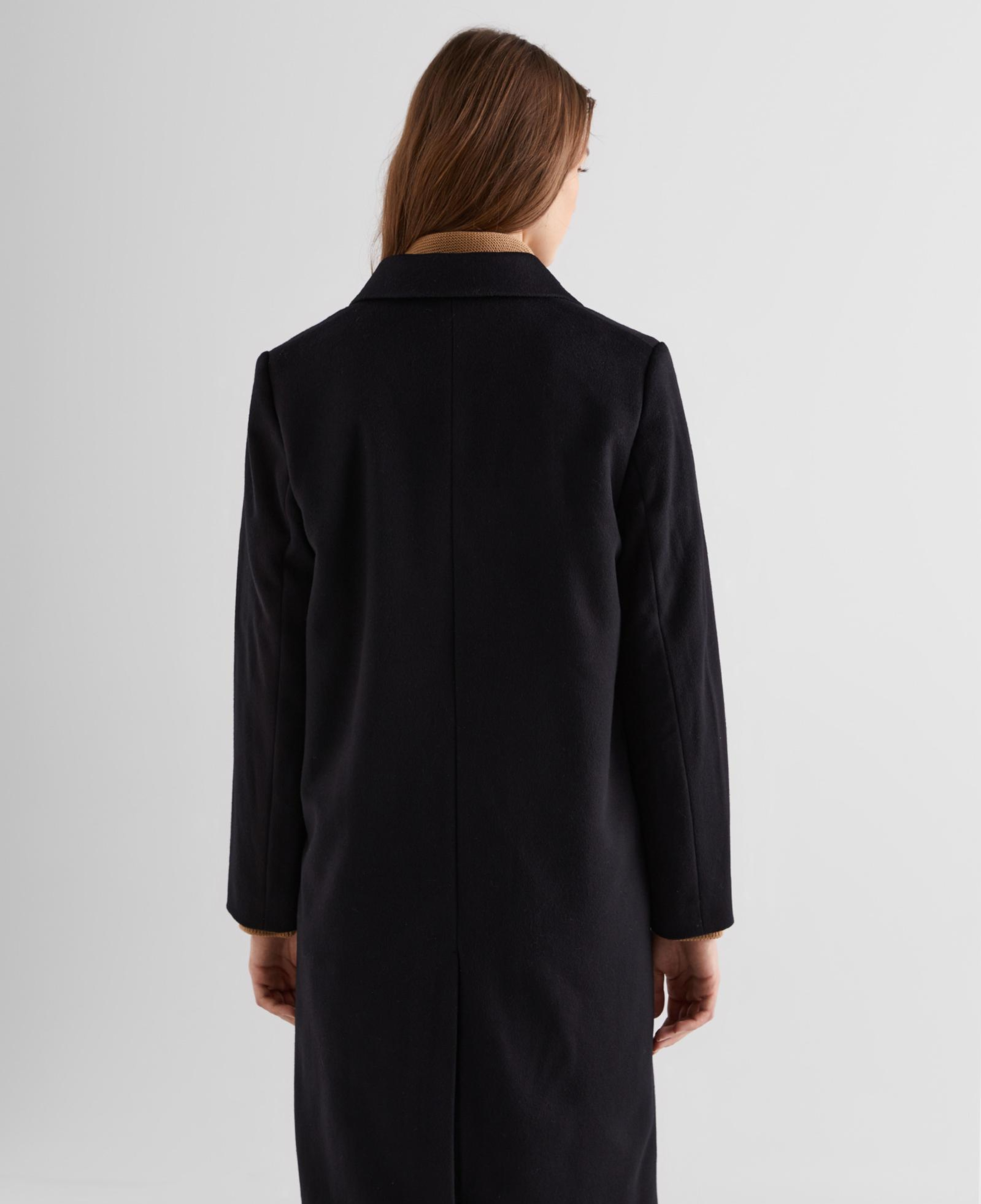 GANT Kadın Siyah Klasik Yaka Palto