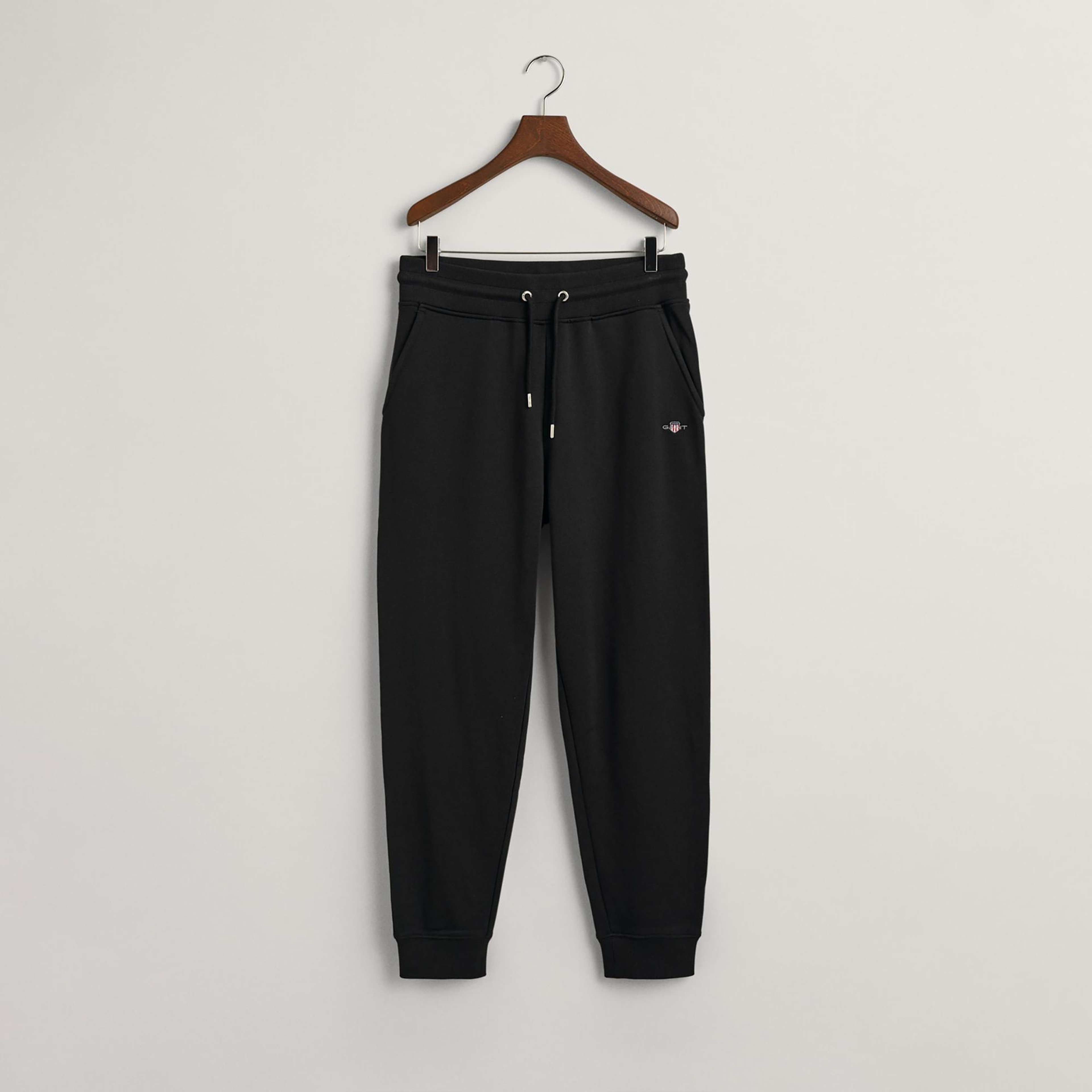 Gant Erkek Siyah Regular Fit Eşofman Altı