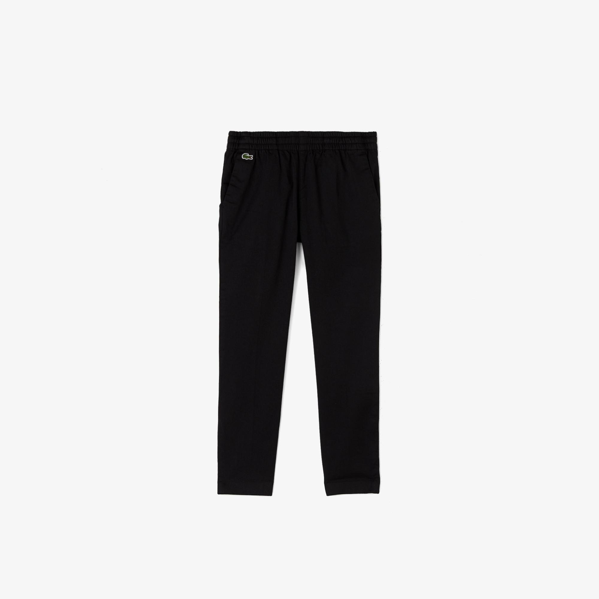 Lacoste Çocuk Chino Siyah Pantolon