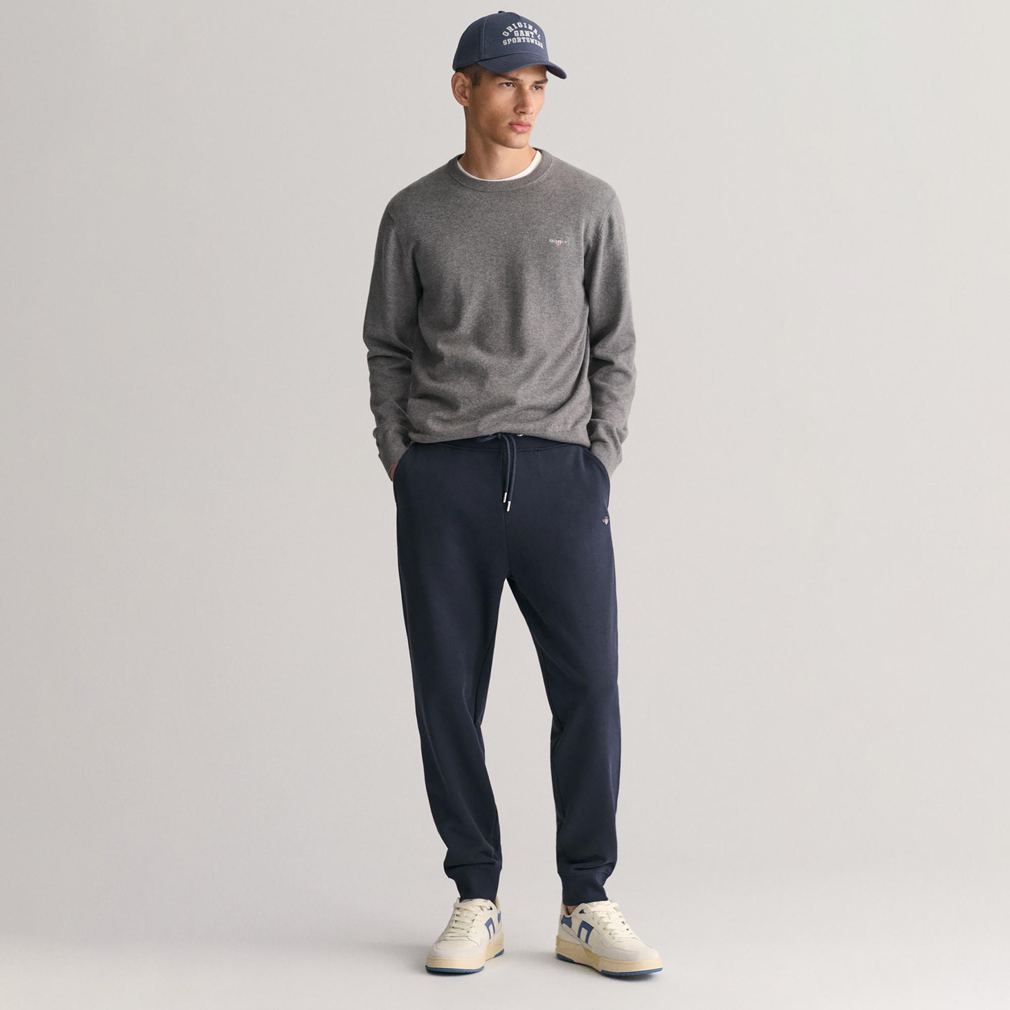 Gant Erkek Lacivert Regular Fit Eşofman Altı