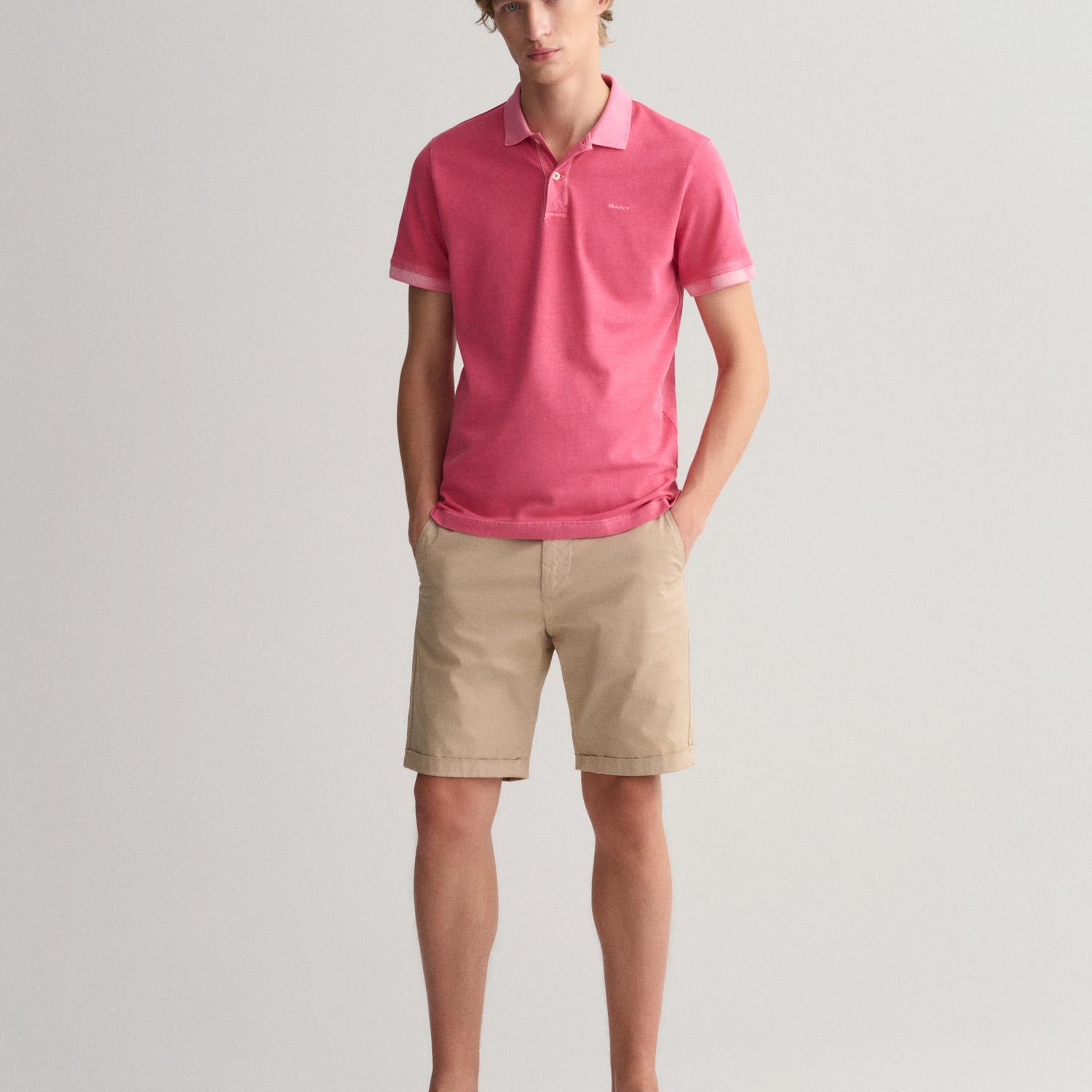 GANT Erkek Bej Regular Fit Şort