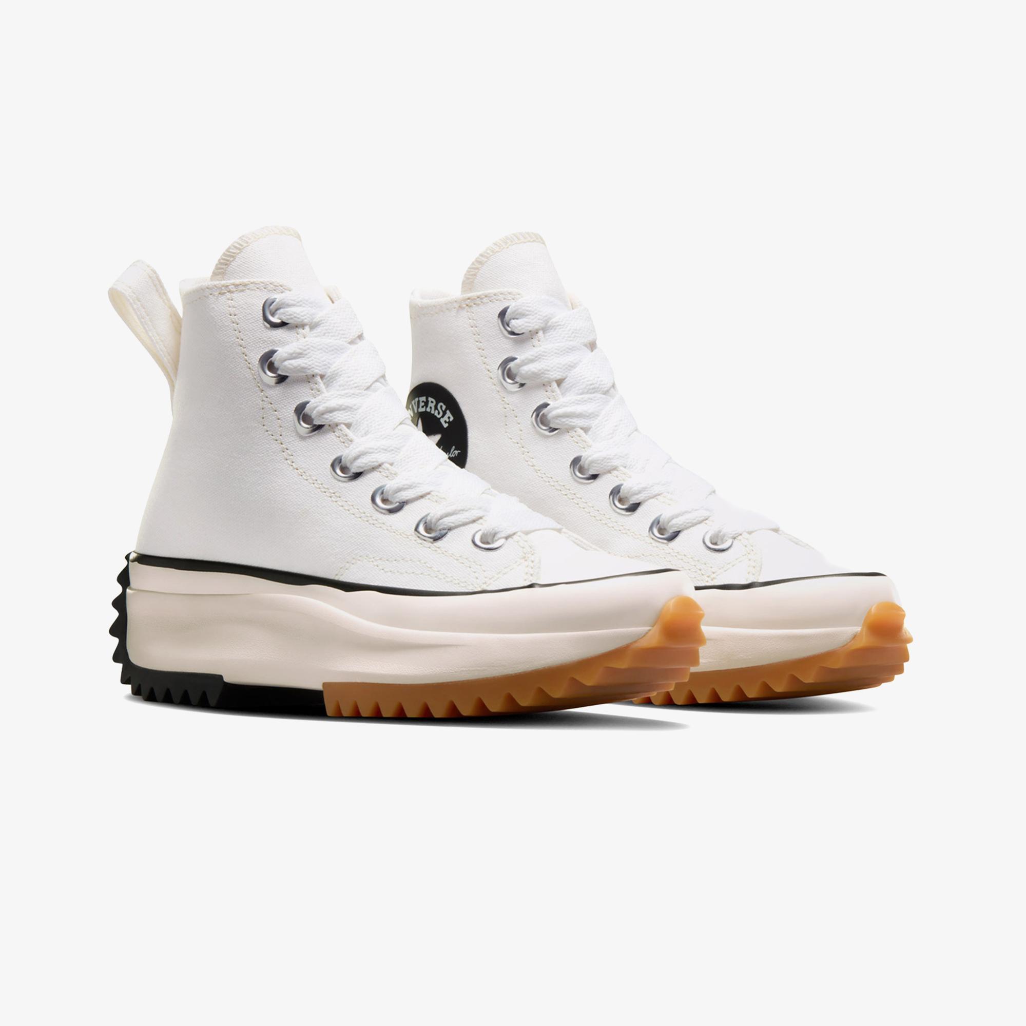 Converse Run Star Hike Unisex Beyaz Platform Sneaker