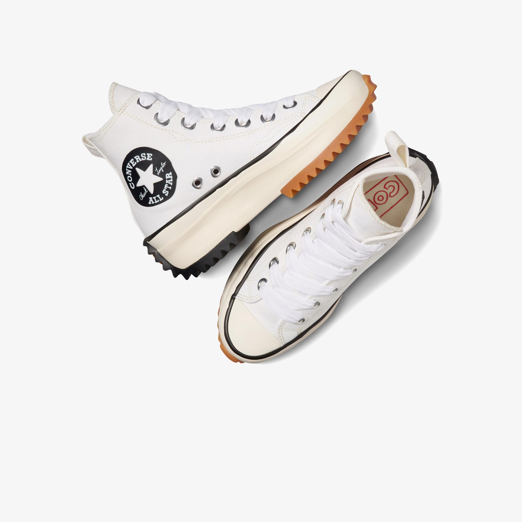 Converse Run Star Hike Unisex Beyaz Platform Sneaker