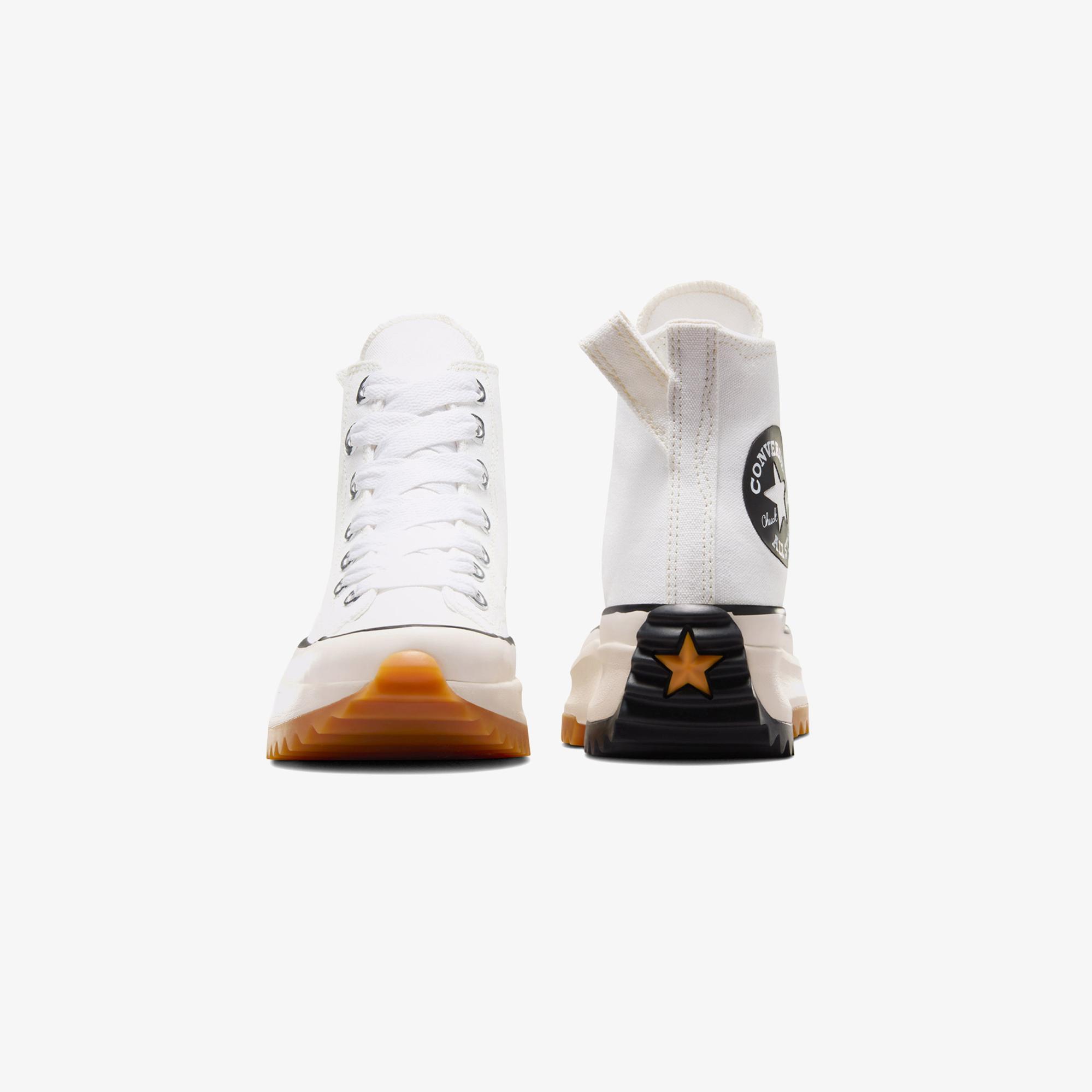 Converse Run Star Hike Unisex Beyaz Platform Sneaker