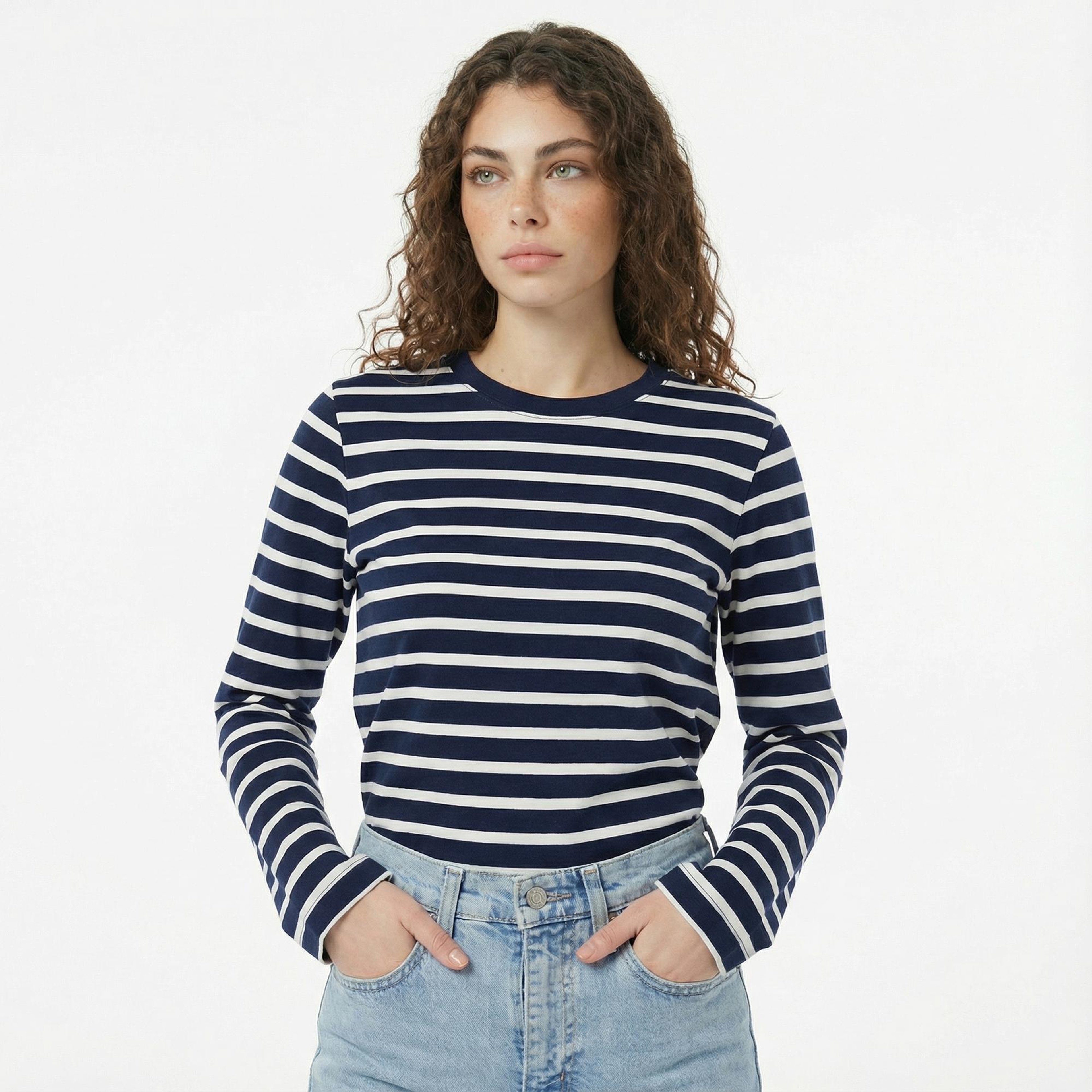 Levi's 724 High Rise Straight Kadın Mavi Jean