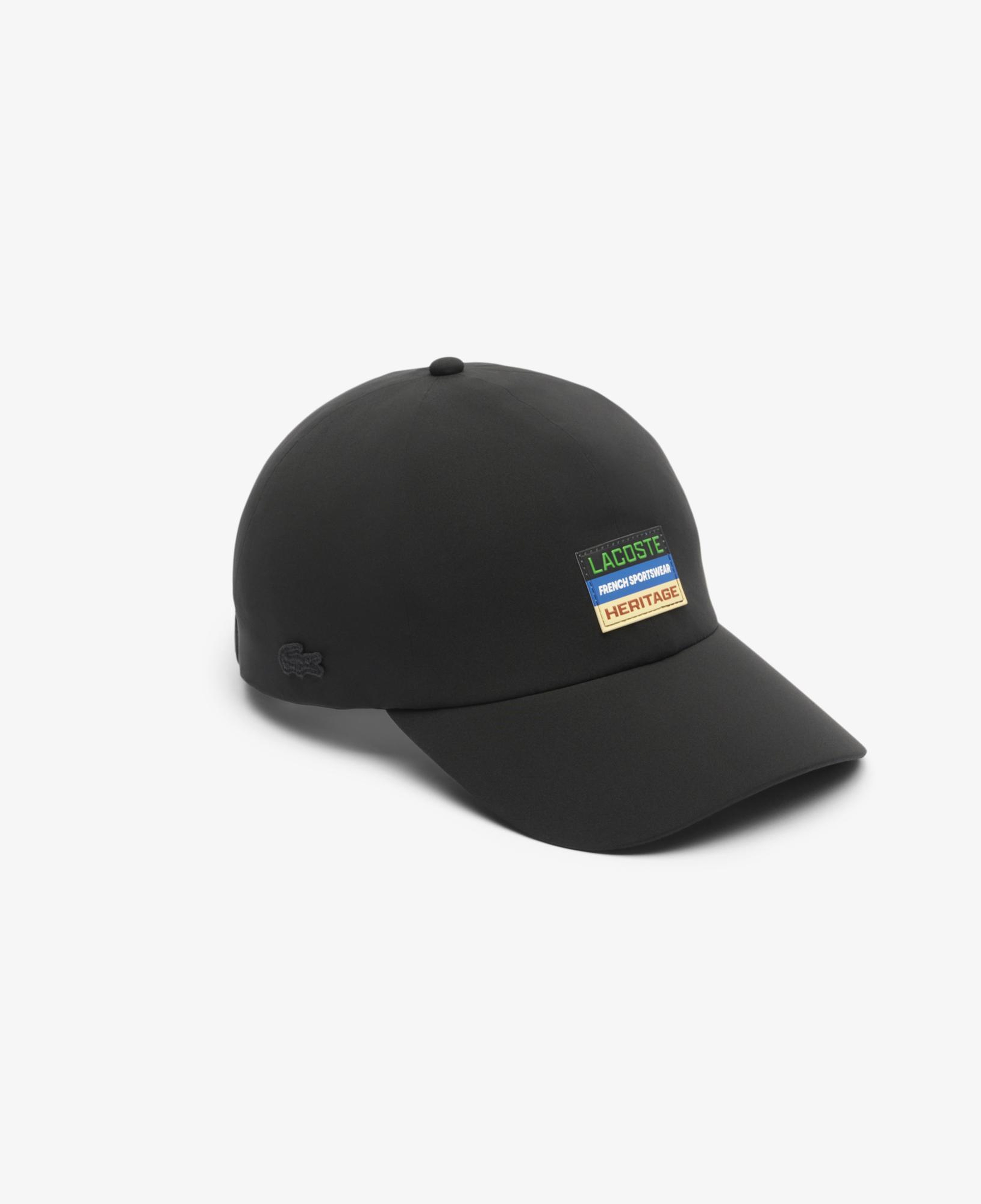 Lacoste Unisex Baskılı Siyah Şapka