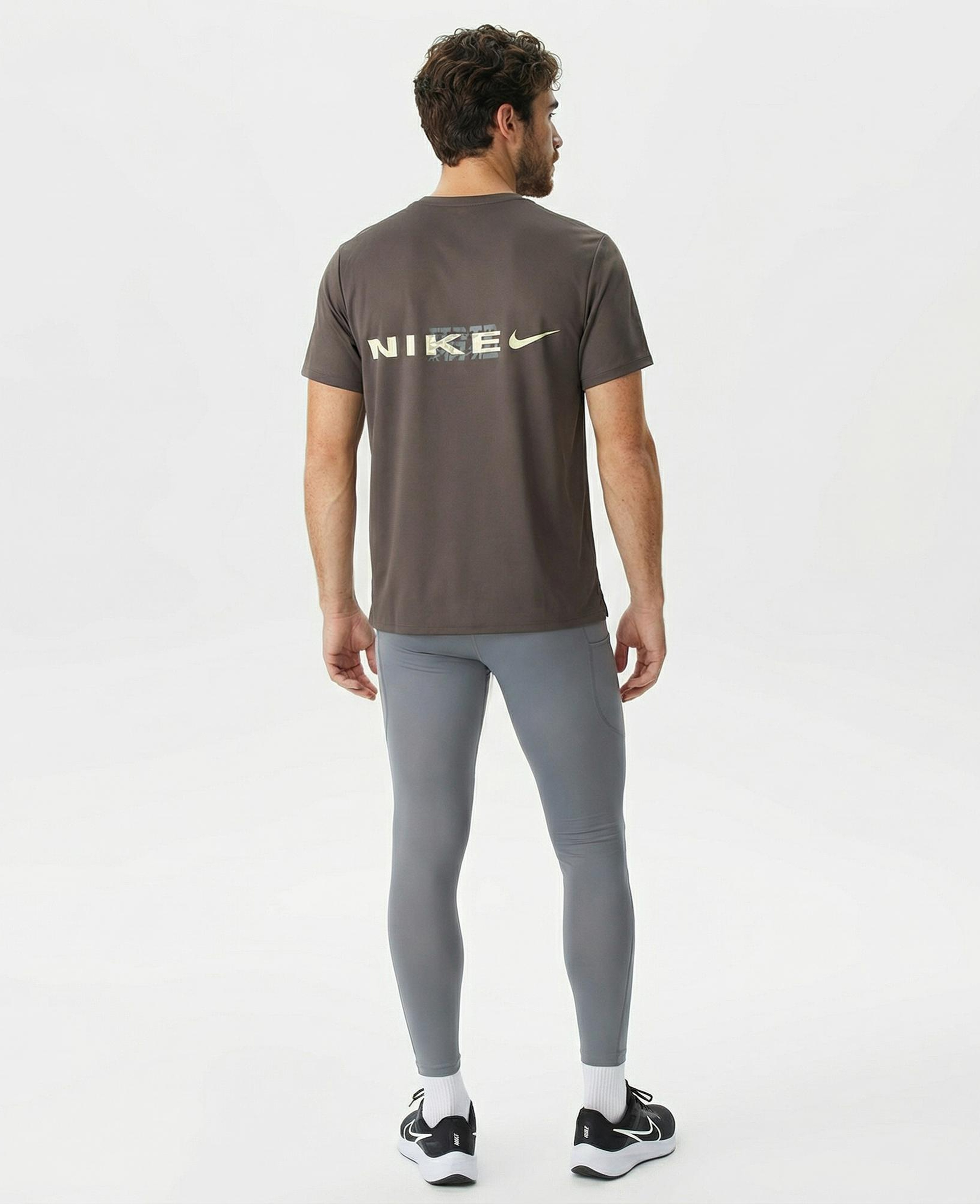 Nike Dri-Fit Pro Erkek Gri Tayt
