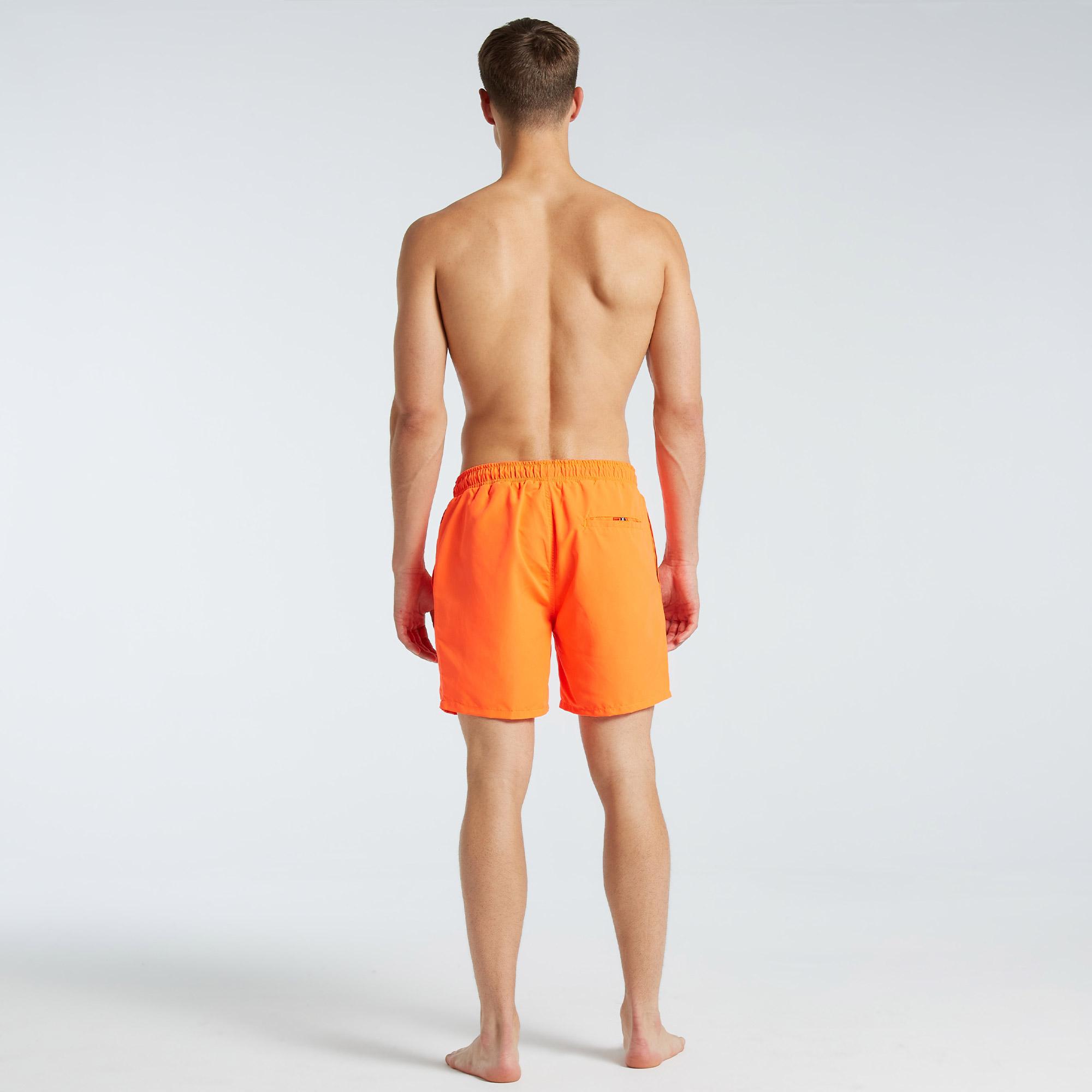 Nautica Erkek Turuncu Standart Fit Deniz Şortu