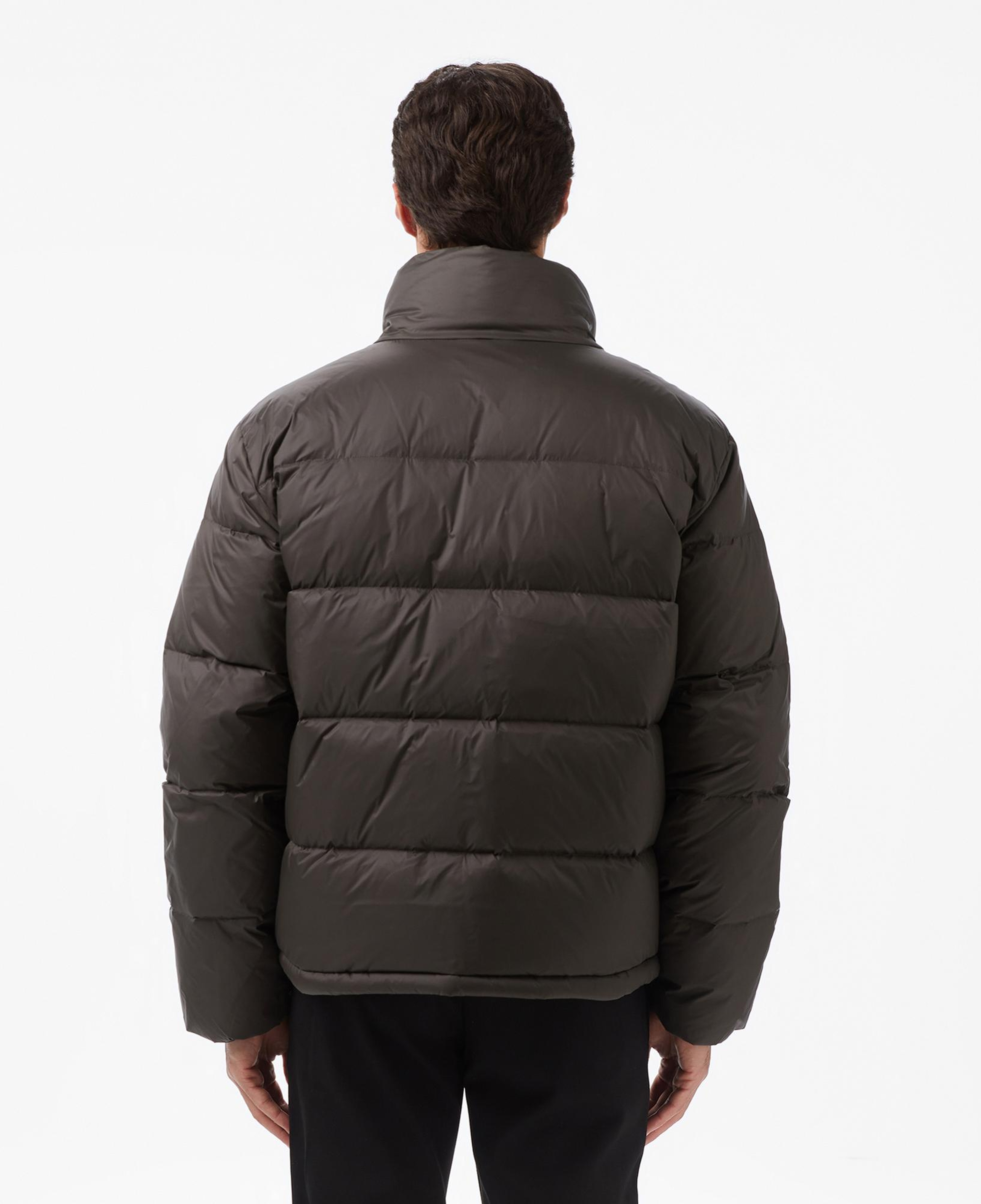 Calvin Klein Nylon Down Puffer Erkek Gri Mont