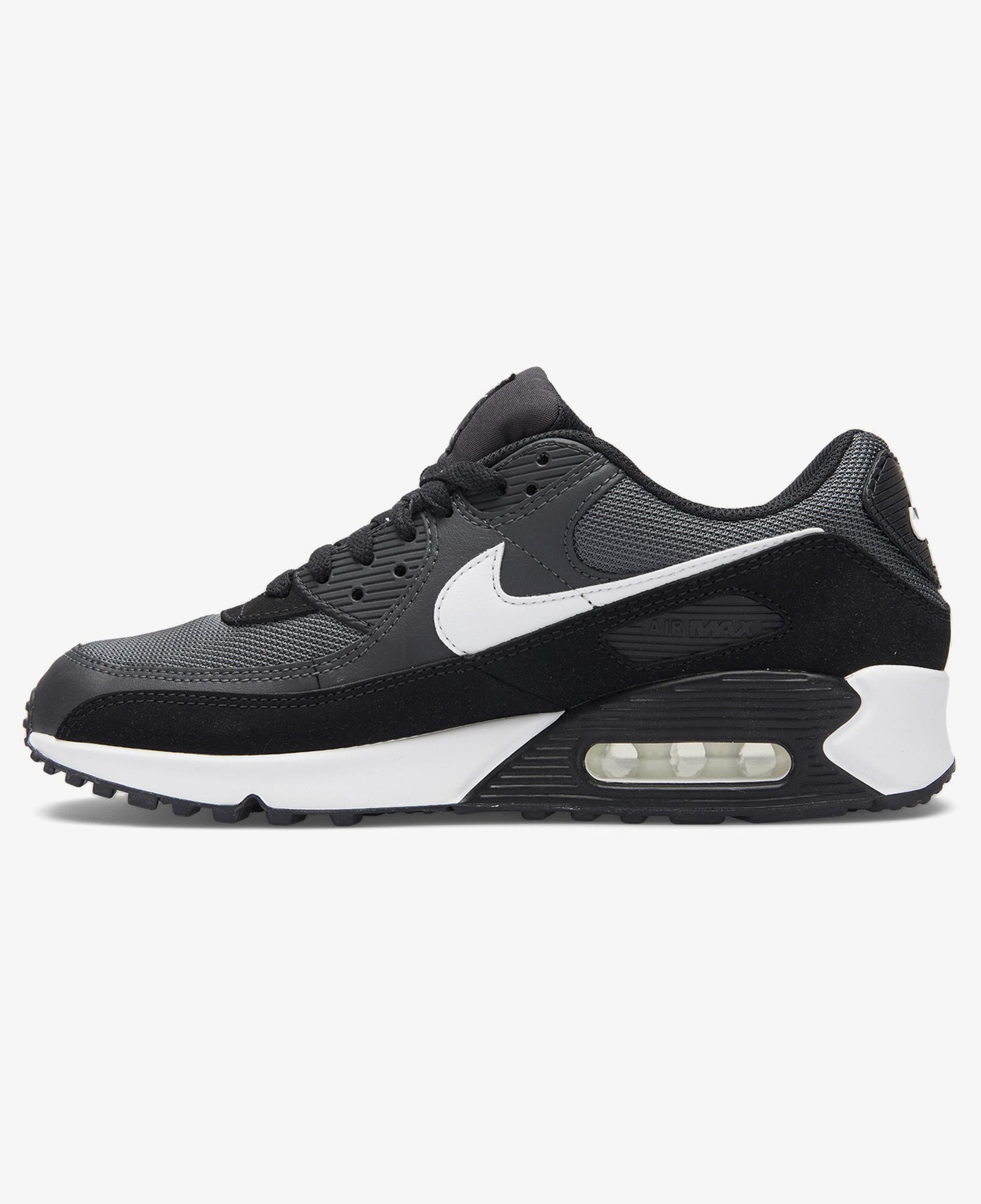 Nike Air Max 90 Erkek Siyah Spor Ayakkabı