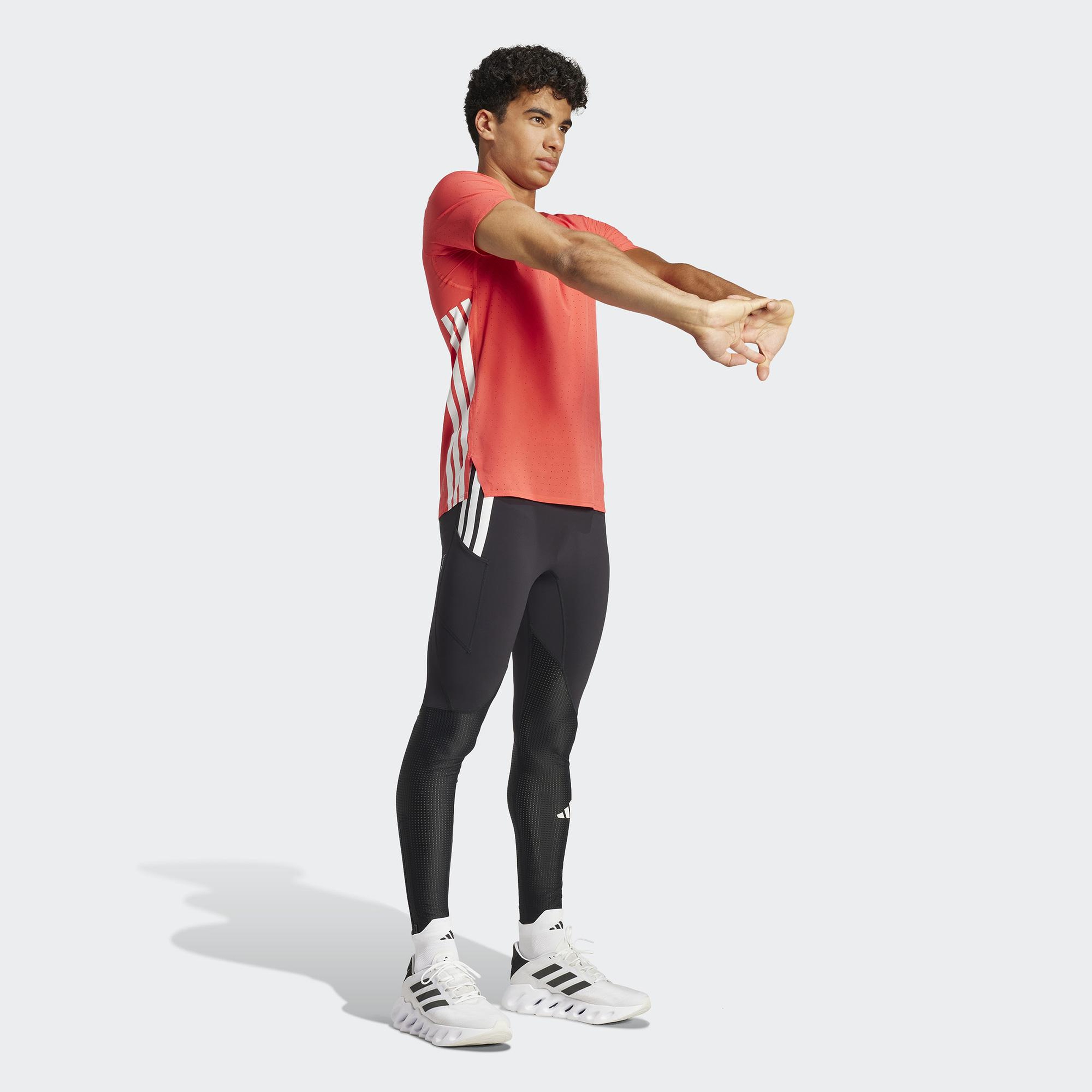 adidas Adizero Erkek Siyah Tayt