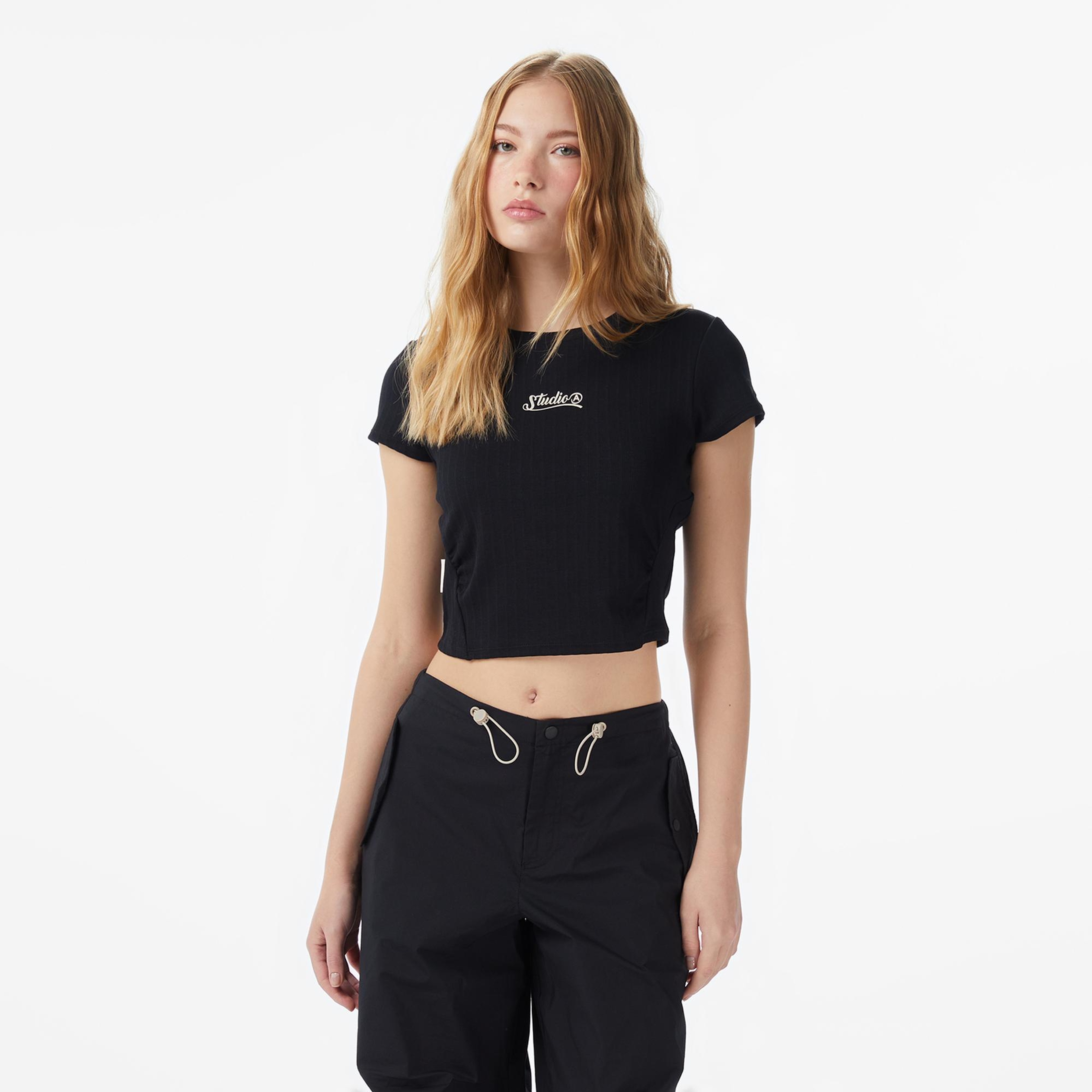 Anta Candy Bomb Kadın Siyah T-Shirt