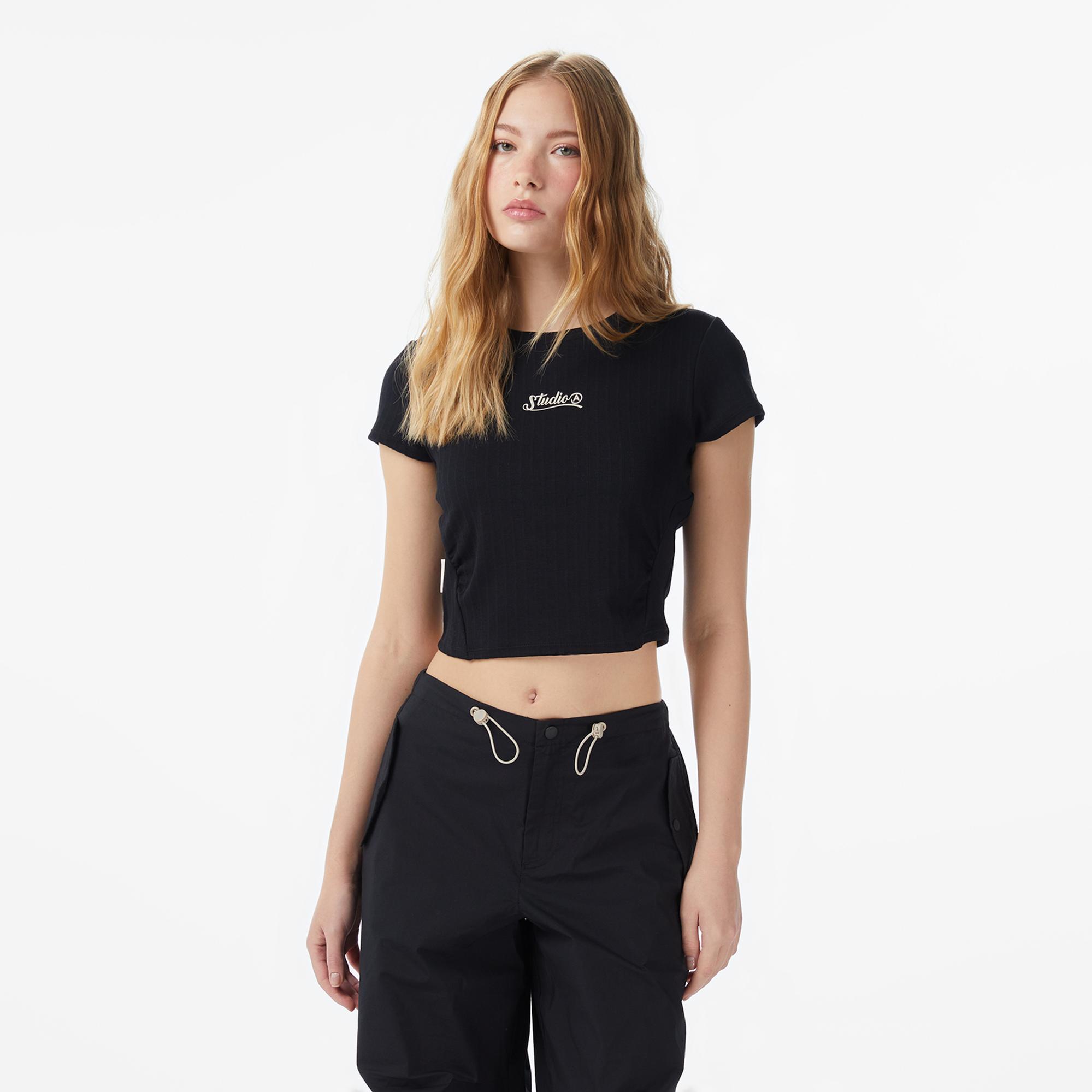 Anta Candy Bomb Kadın Siyah T-Shirt