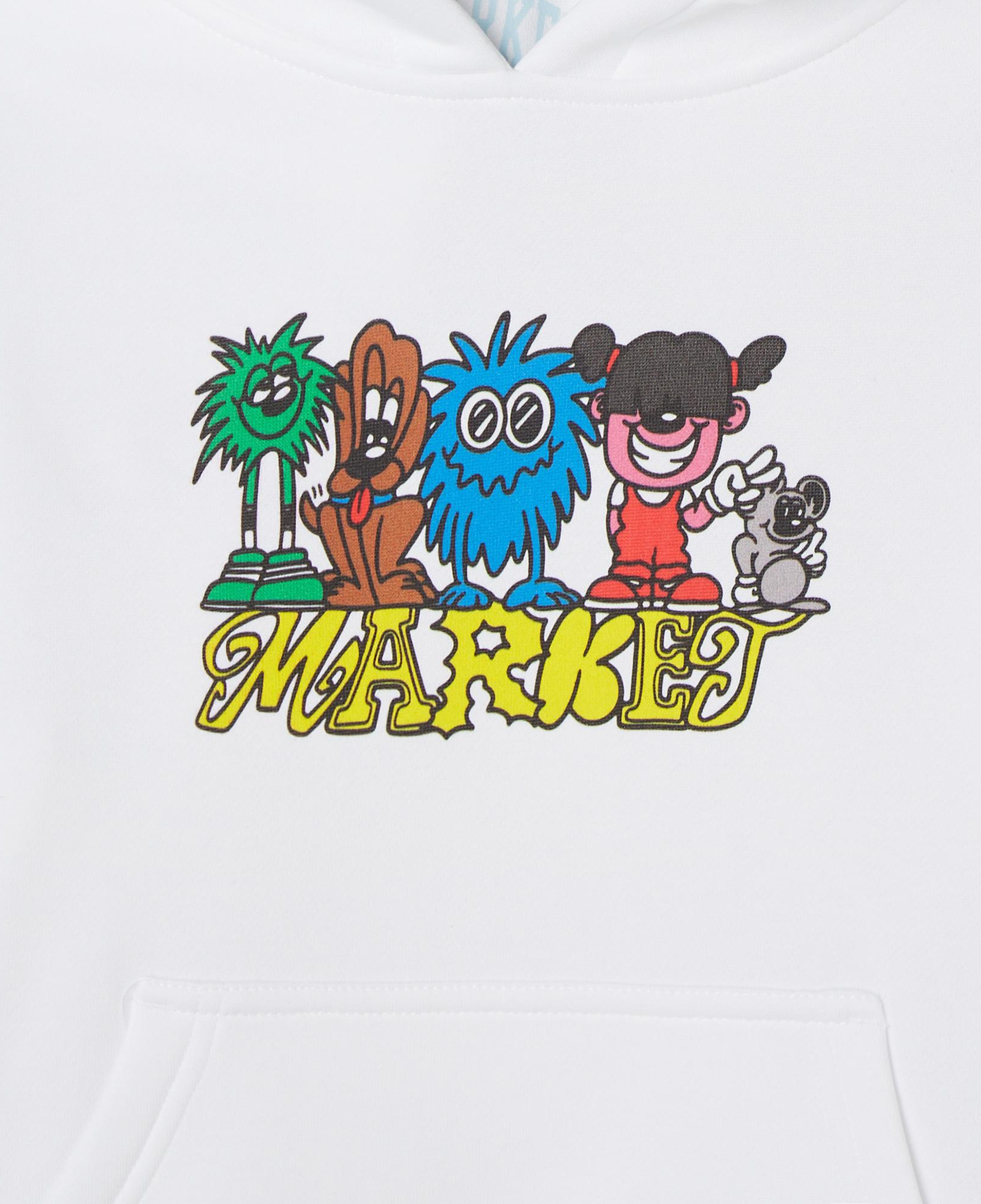 Mini Market My Squad Çocuk Beyaz Hoodie