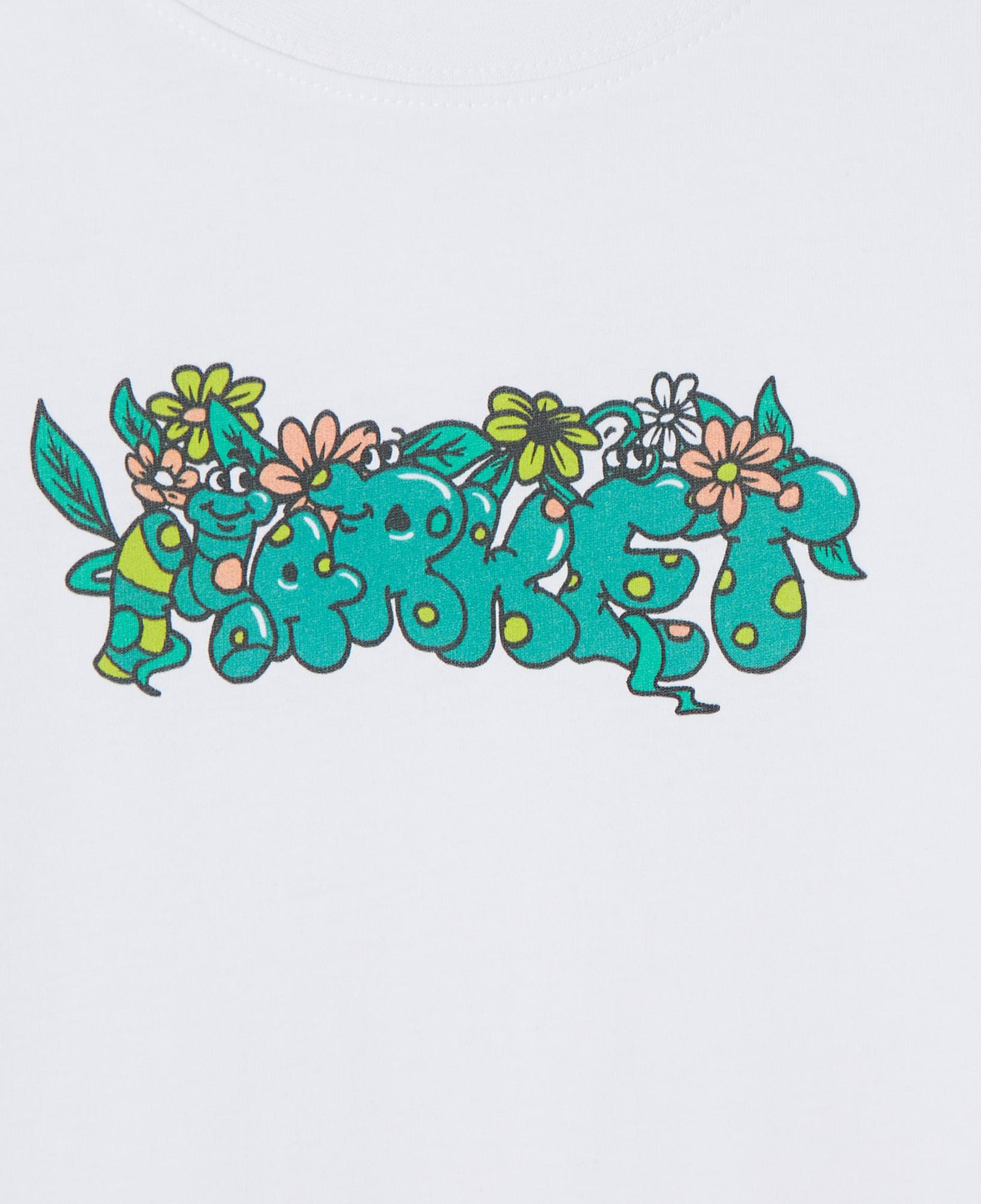 Market In The Garden Çocuk Beyaz T-Shirt