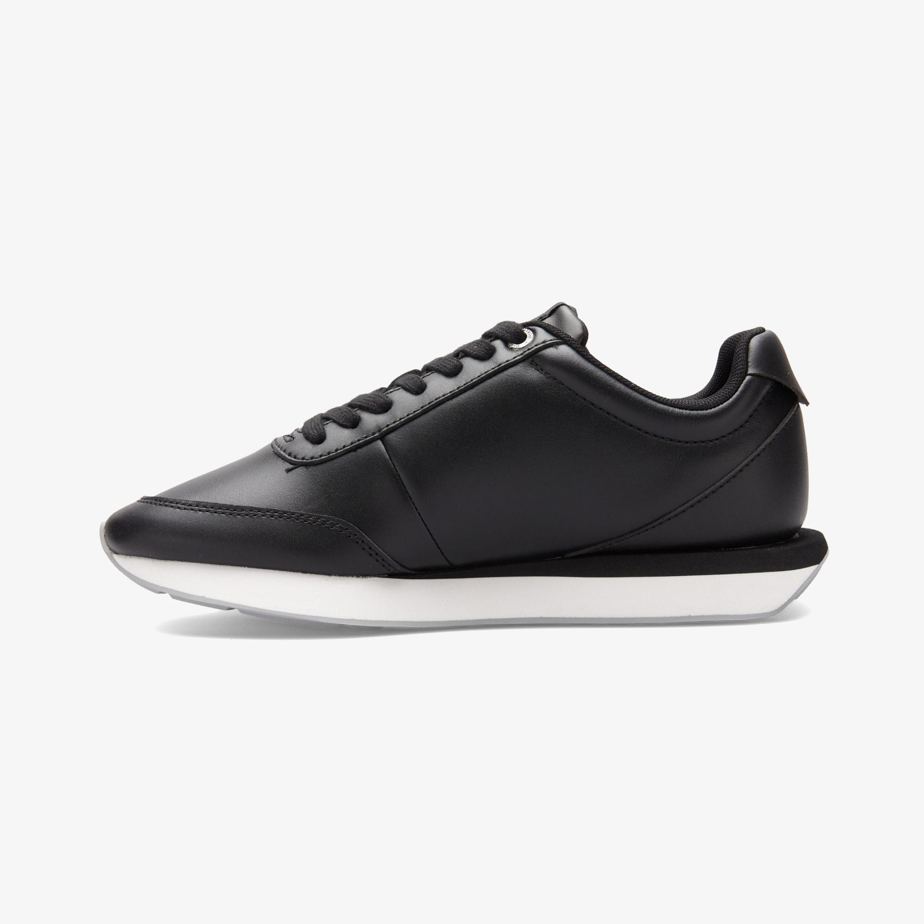 Calvin Klein Retro Runner Lace Up Kadın Siyah Sneaker