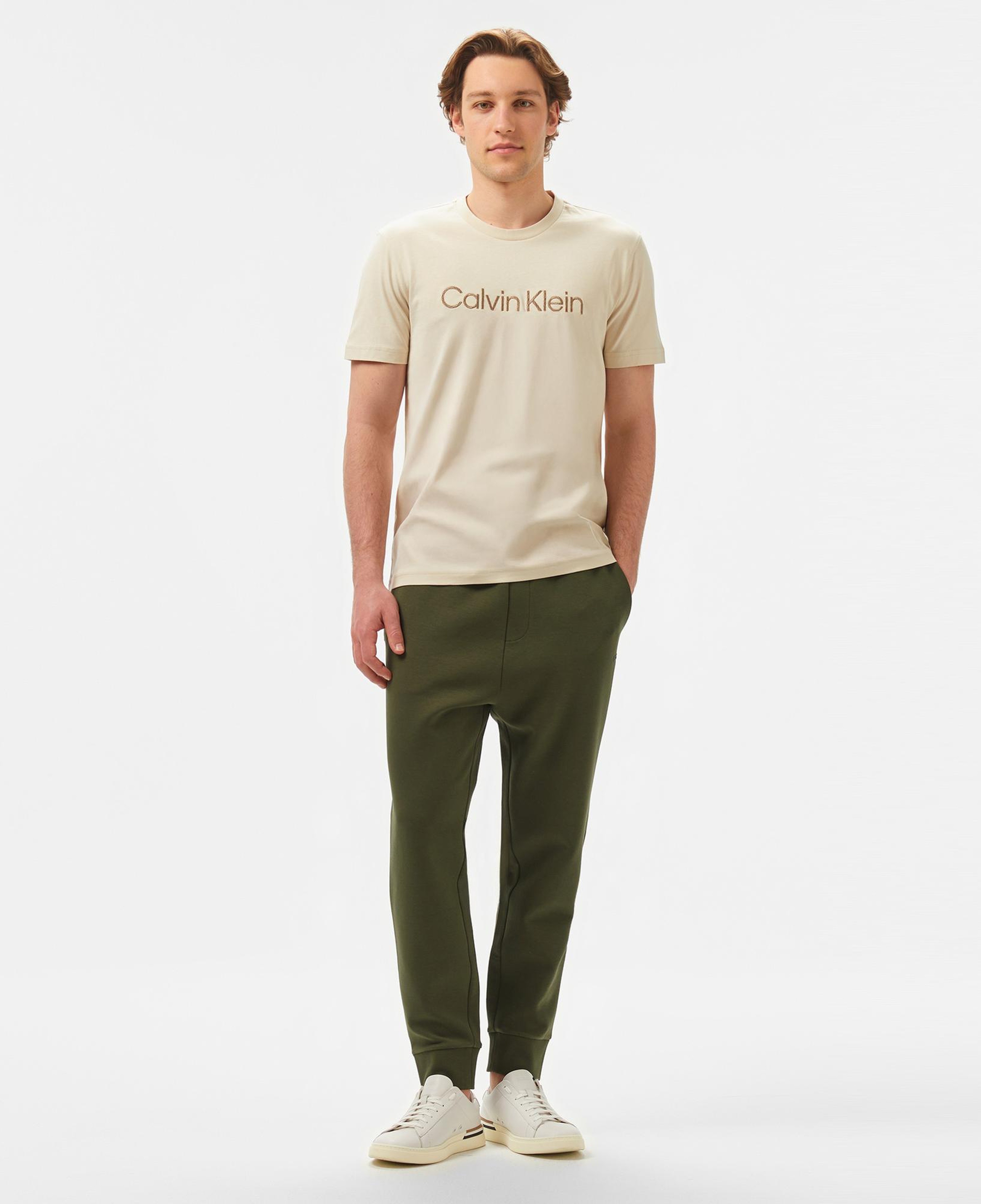 Calvin Klein Erkek Bej T-Shirt