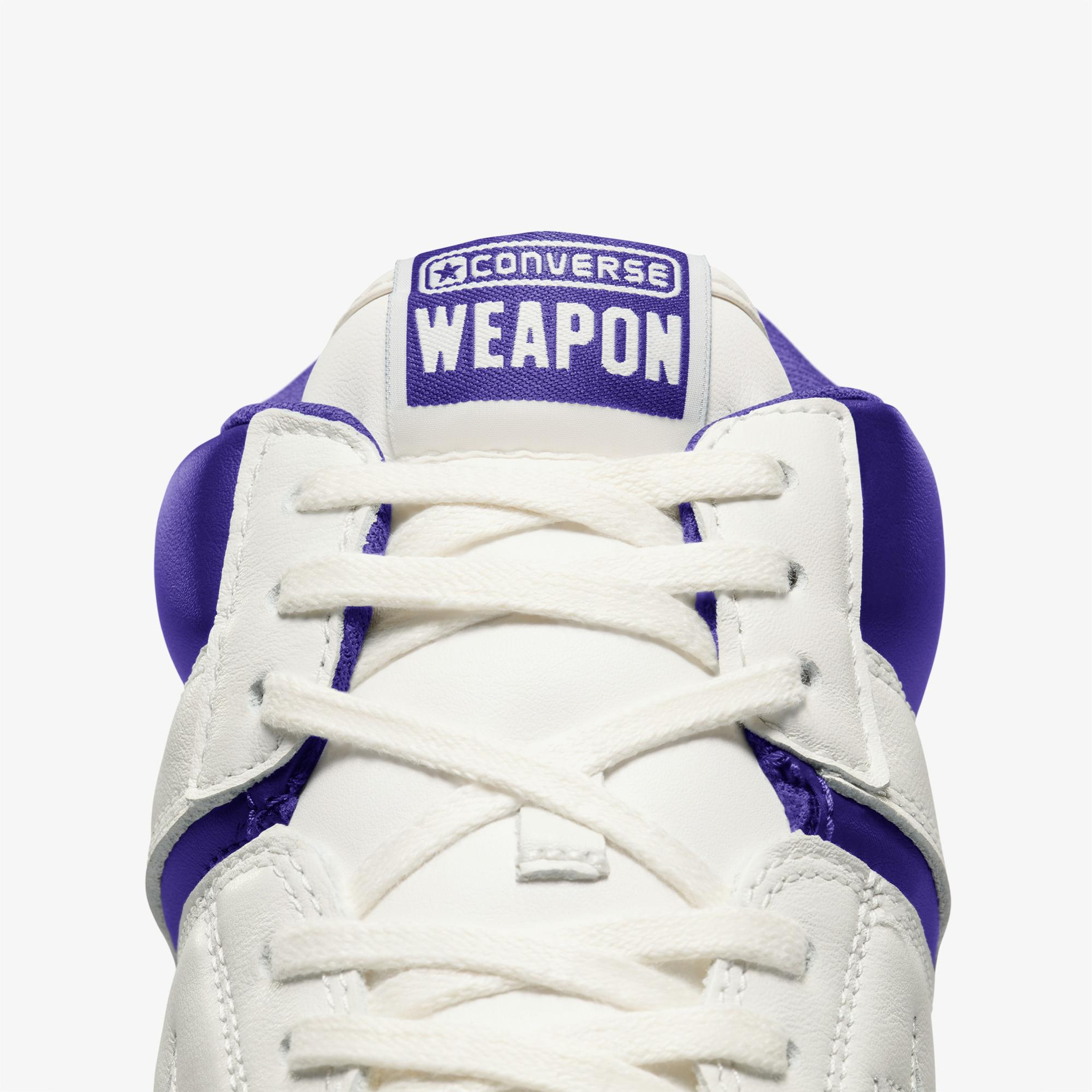 Converse Weapon Unisex Krem Deri Sneaker