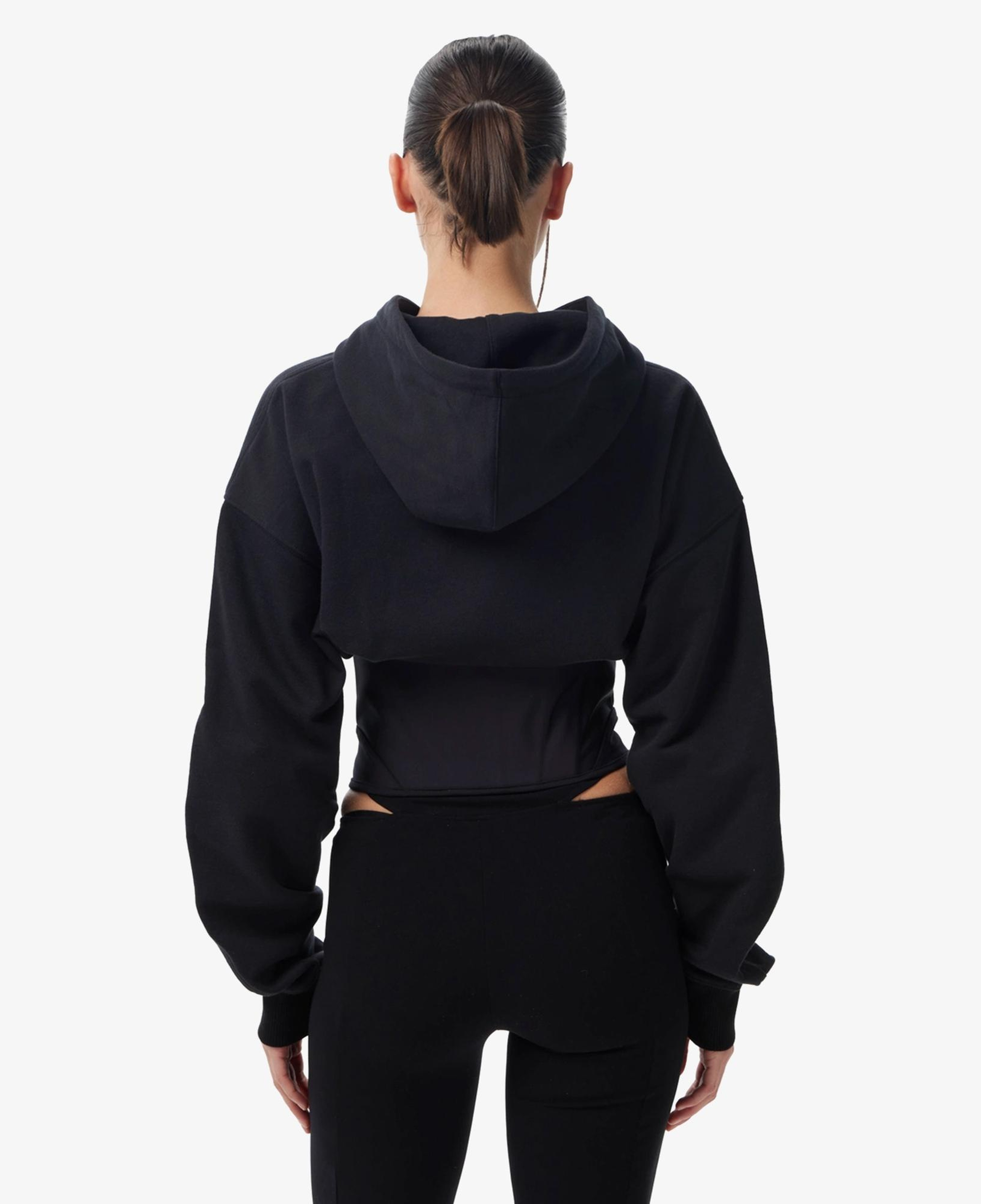 Fabby Siyah Kadın Sweatshirt