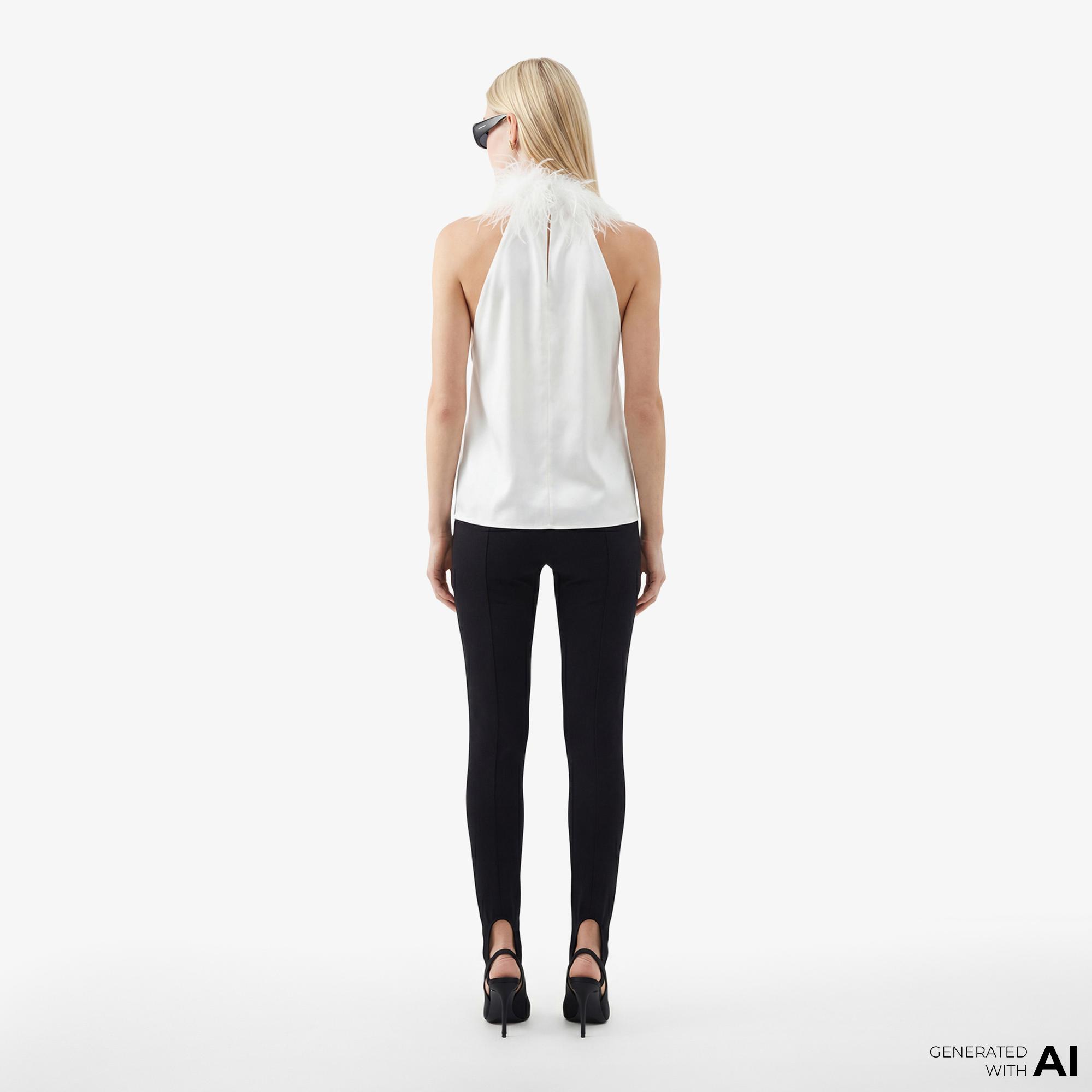 Fabby Siyah Kadın Tayt