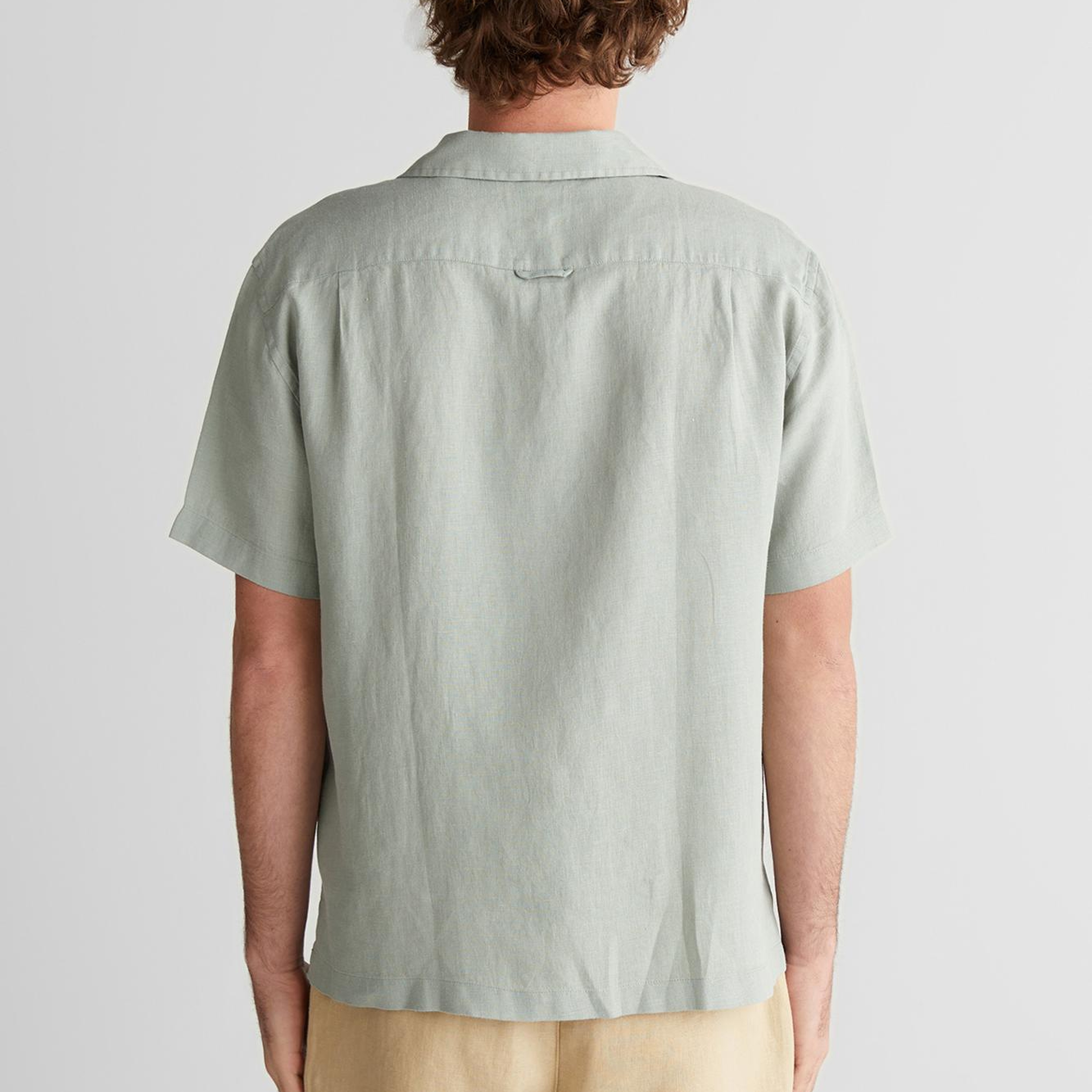 GANT Erkek Yeşil Düğmeli Yaka Gömlek