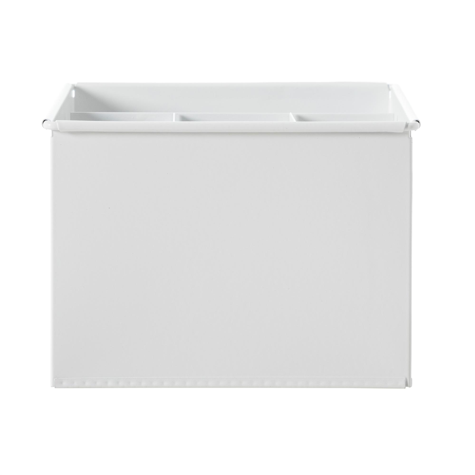 ROMA BÖLMELİ DÜZENLEYİCİ MAT BEYAZ 19X16X13