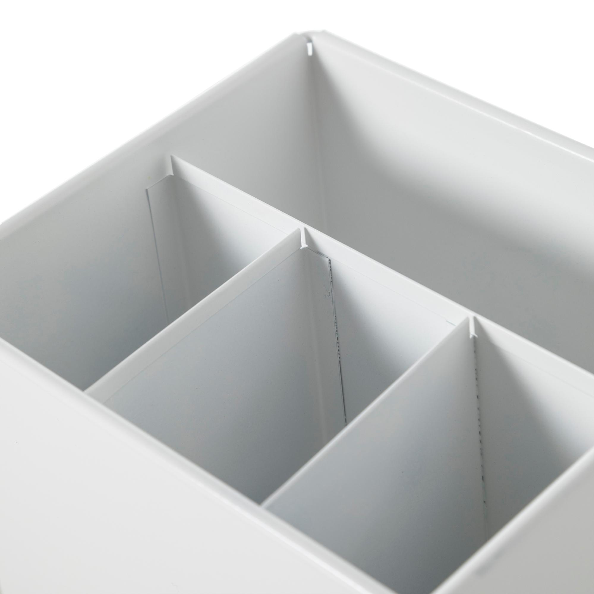 ROMA BÖLMELİ DÜZENLEYİCİ MAT BEYAZ 19X16X13