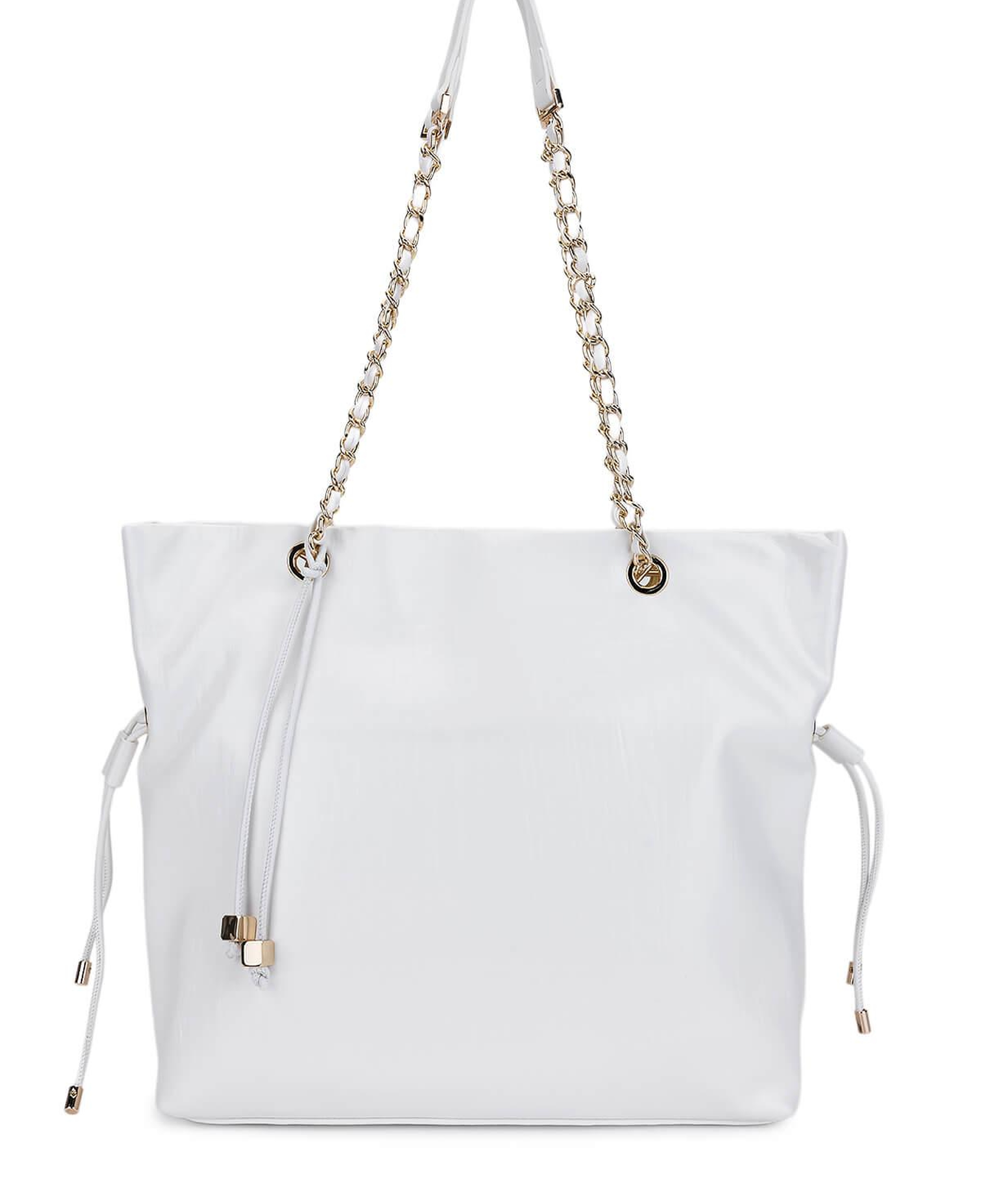 Tamer Tanca Kadın Suni Deri Beyaz Omuz Çanta