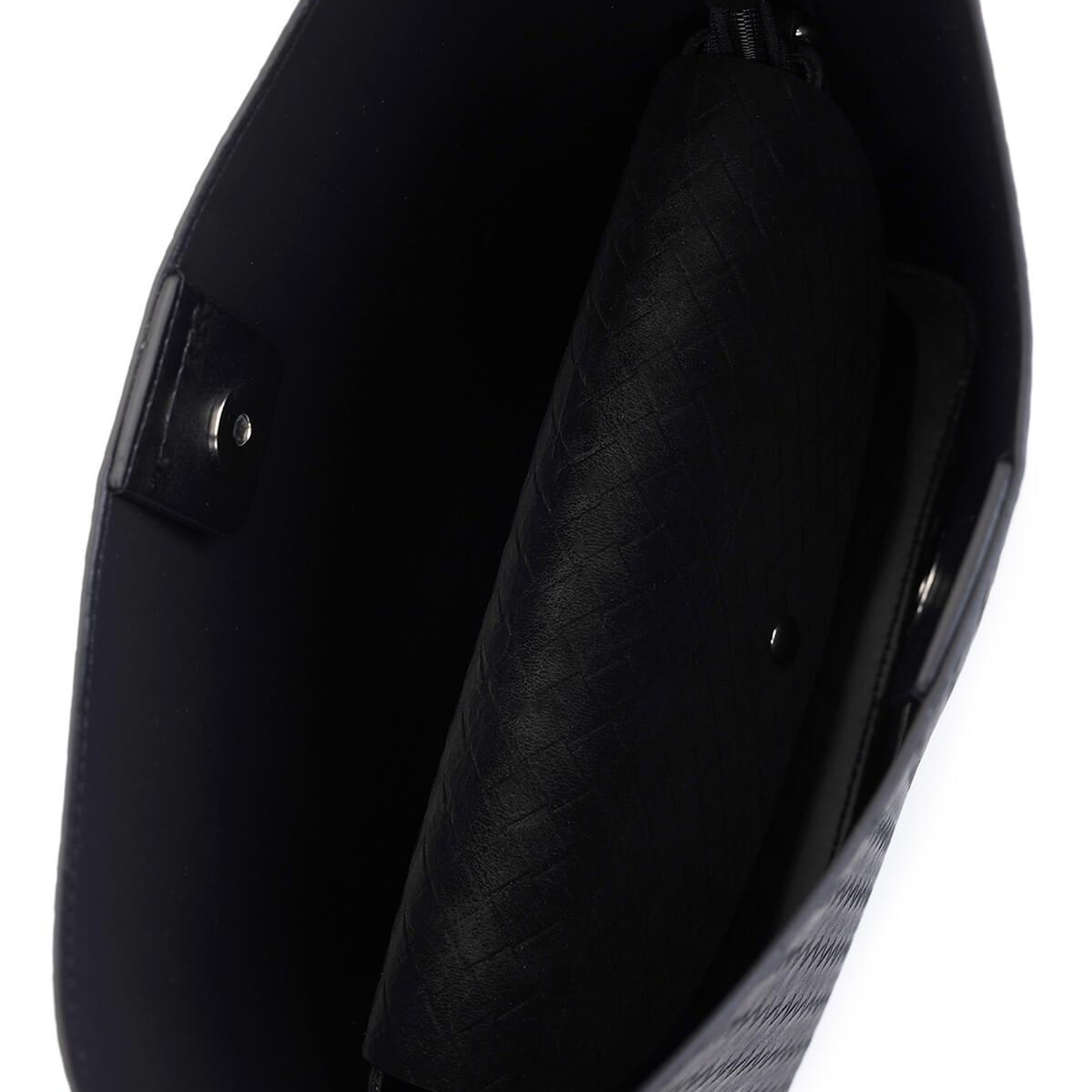 Tamer Tanca Kadın Suni Deri Siyah Omuz Çanta