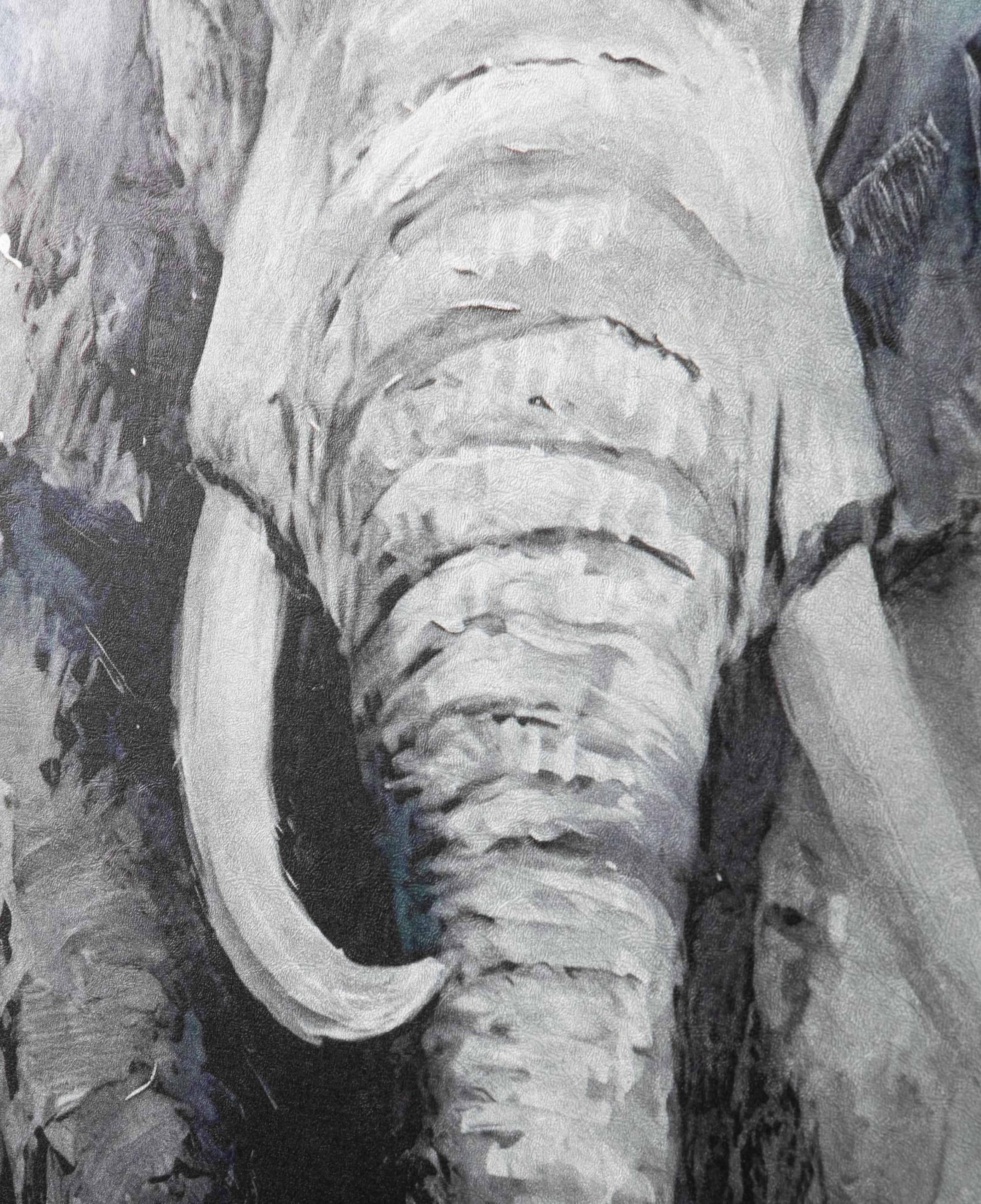 ELEPHAS ÇERÇEVELİ TABLO 100X100 CM