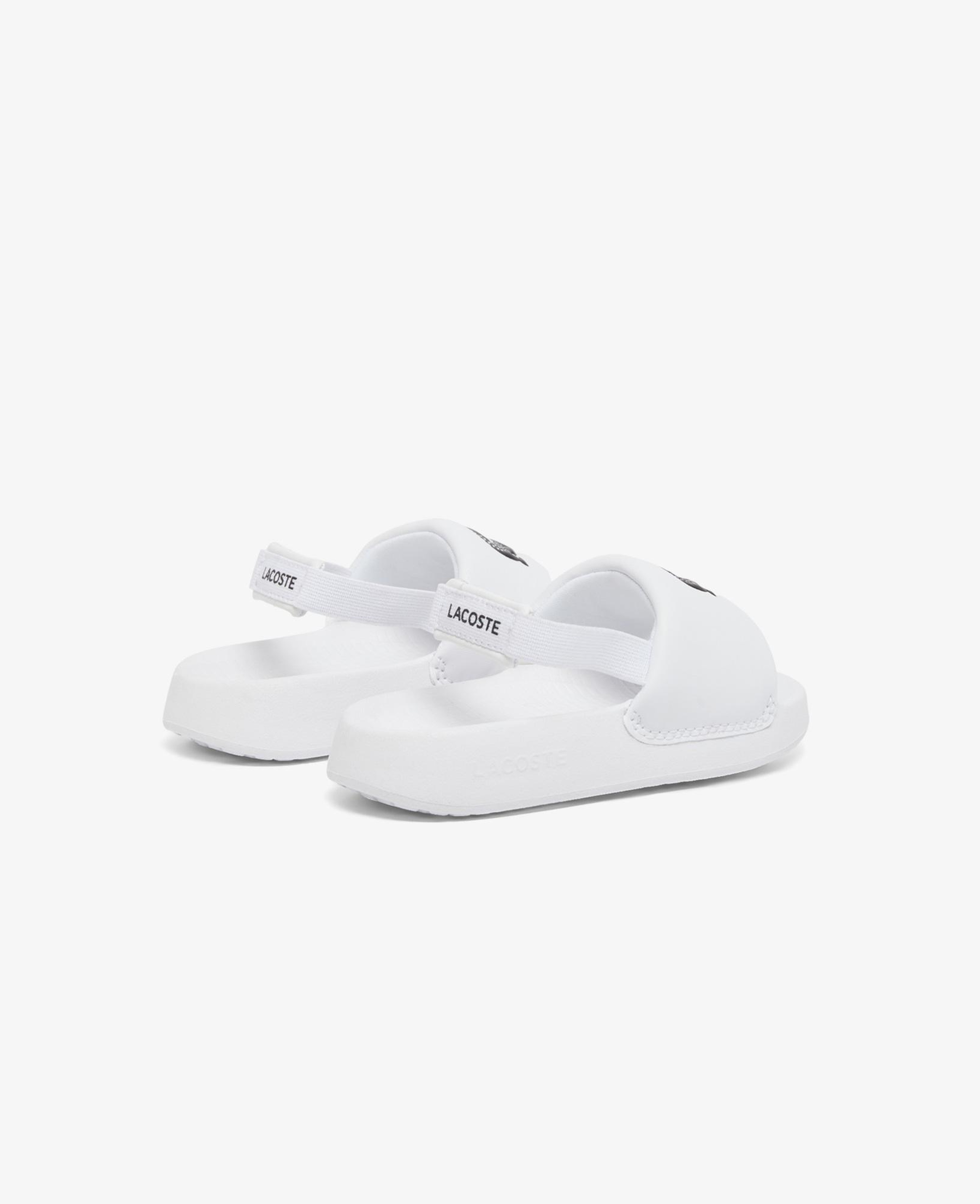 Lacoste Serve Slide 1.0 Bebek Beyaz Sandalet
