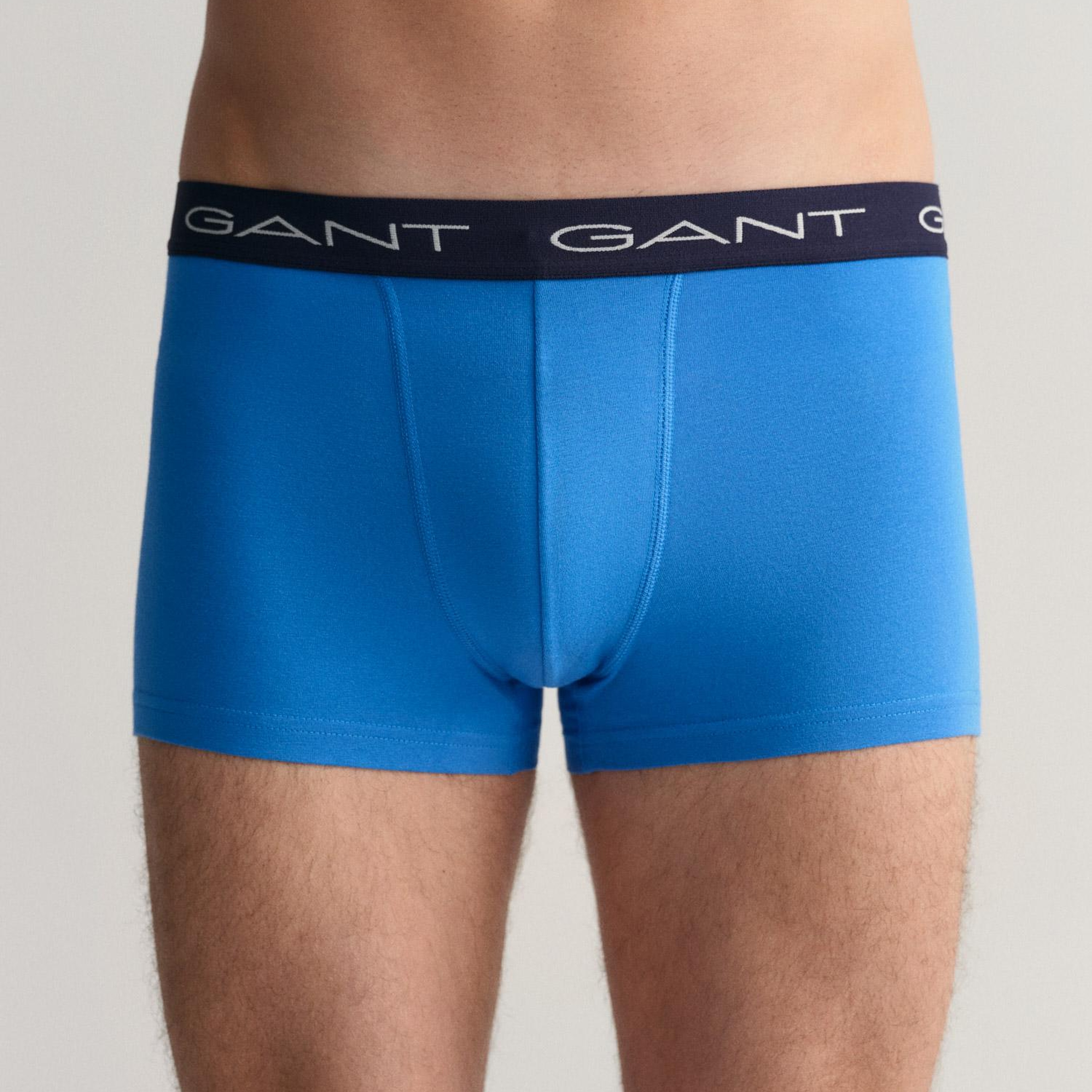 GANT Classic Erkek Mavi 3'lü Boxer