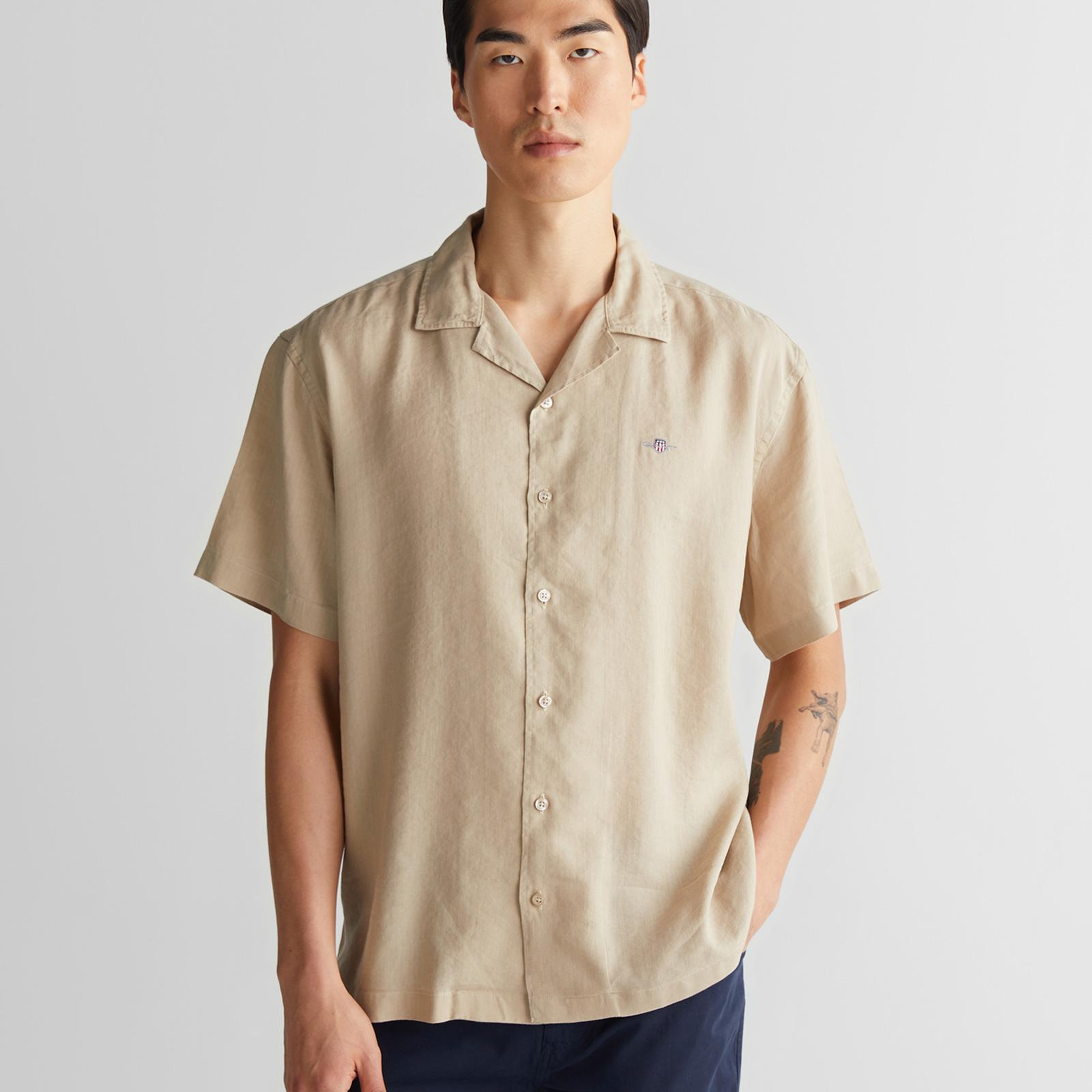 GANT Erkek Bej Gömlek