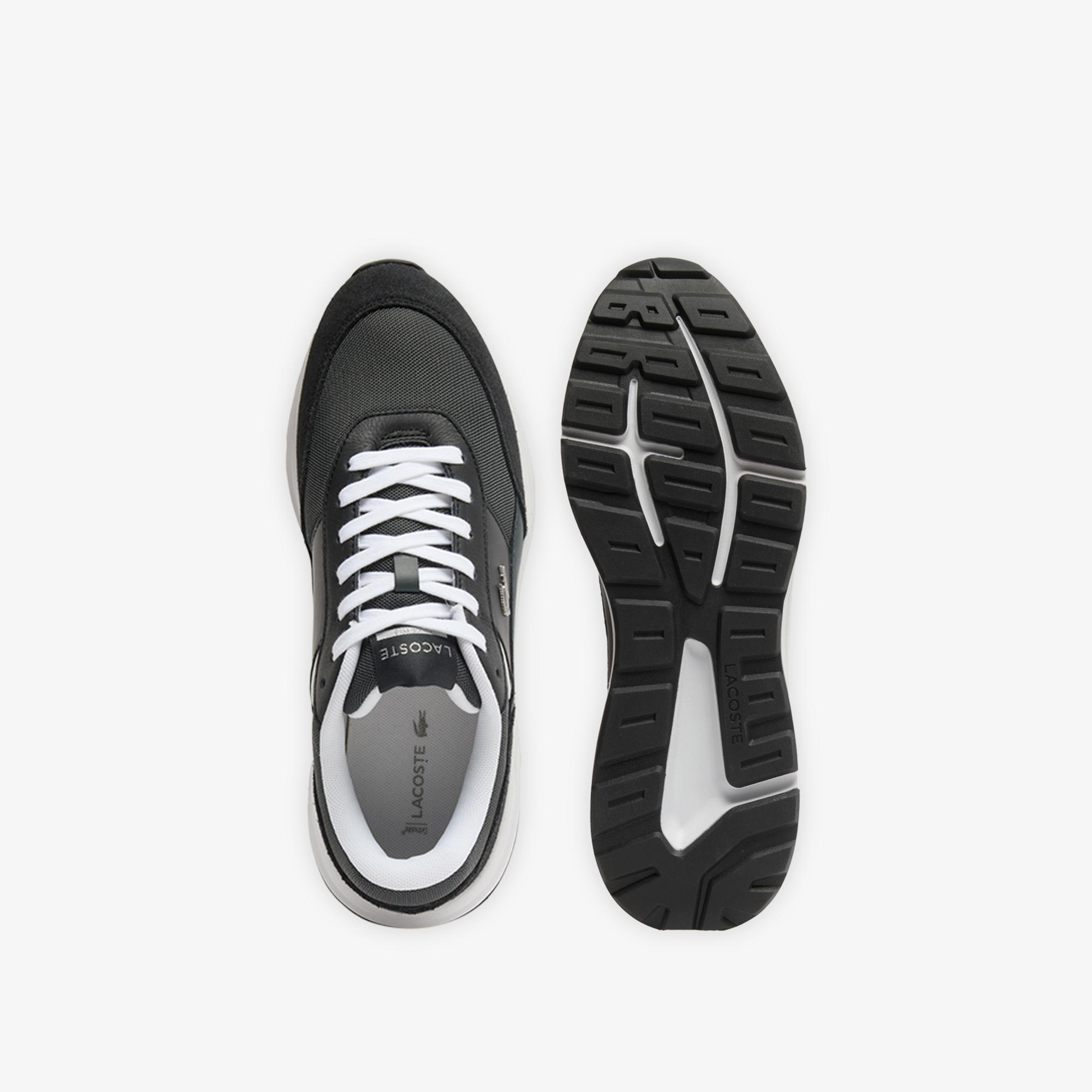 Lacoste Run Set CGR Bar Erkek Koyu Gri Sneaker