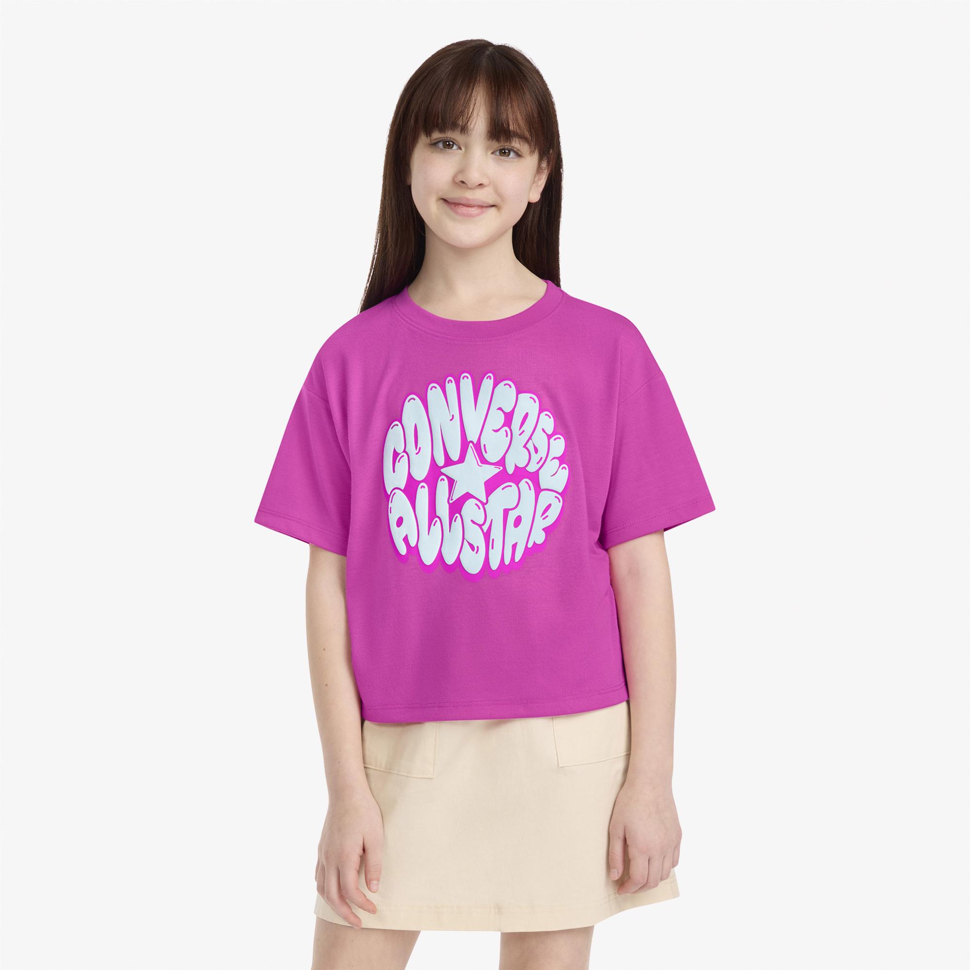 Converse Kız Genç Çocuk Mor T-Shirt