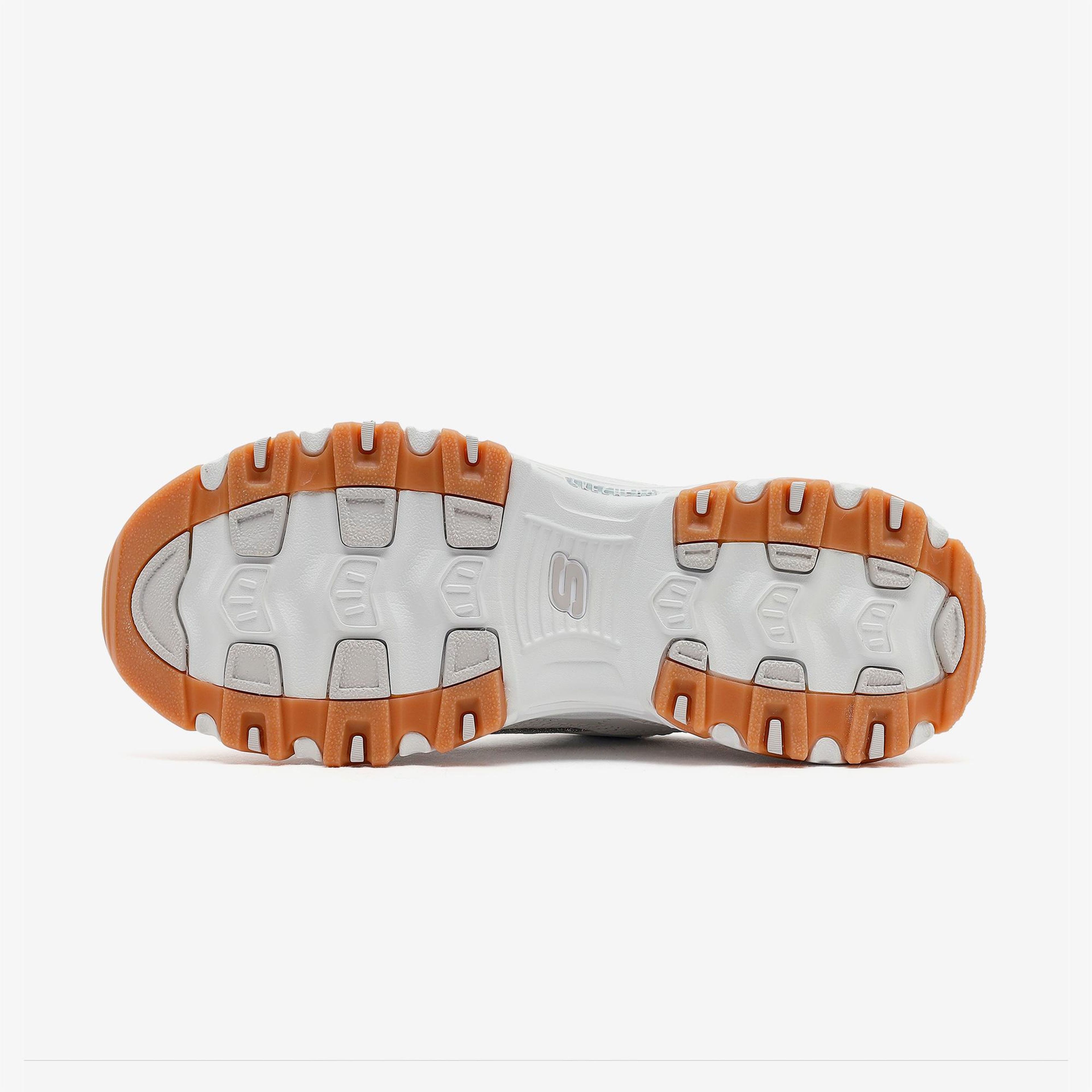 Skechers D'Lites Kadın Beyaz Sneaker