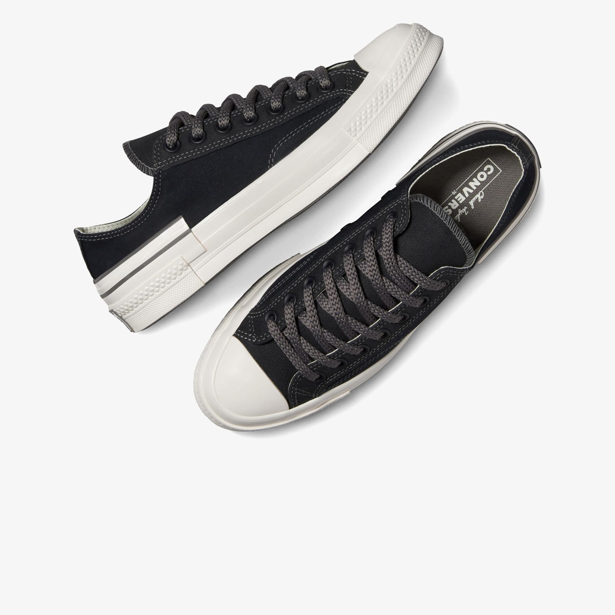 Converse Chuck 70 Hacked Heel Unisex Siyah Platform Sneaker