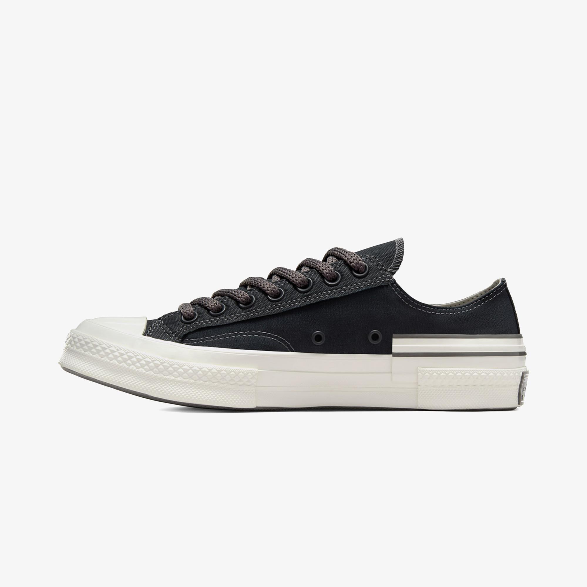 Converse Chuck 70 Hacked Heel Unisex Siyah Platform Sneaker