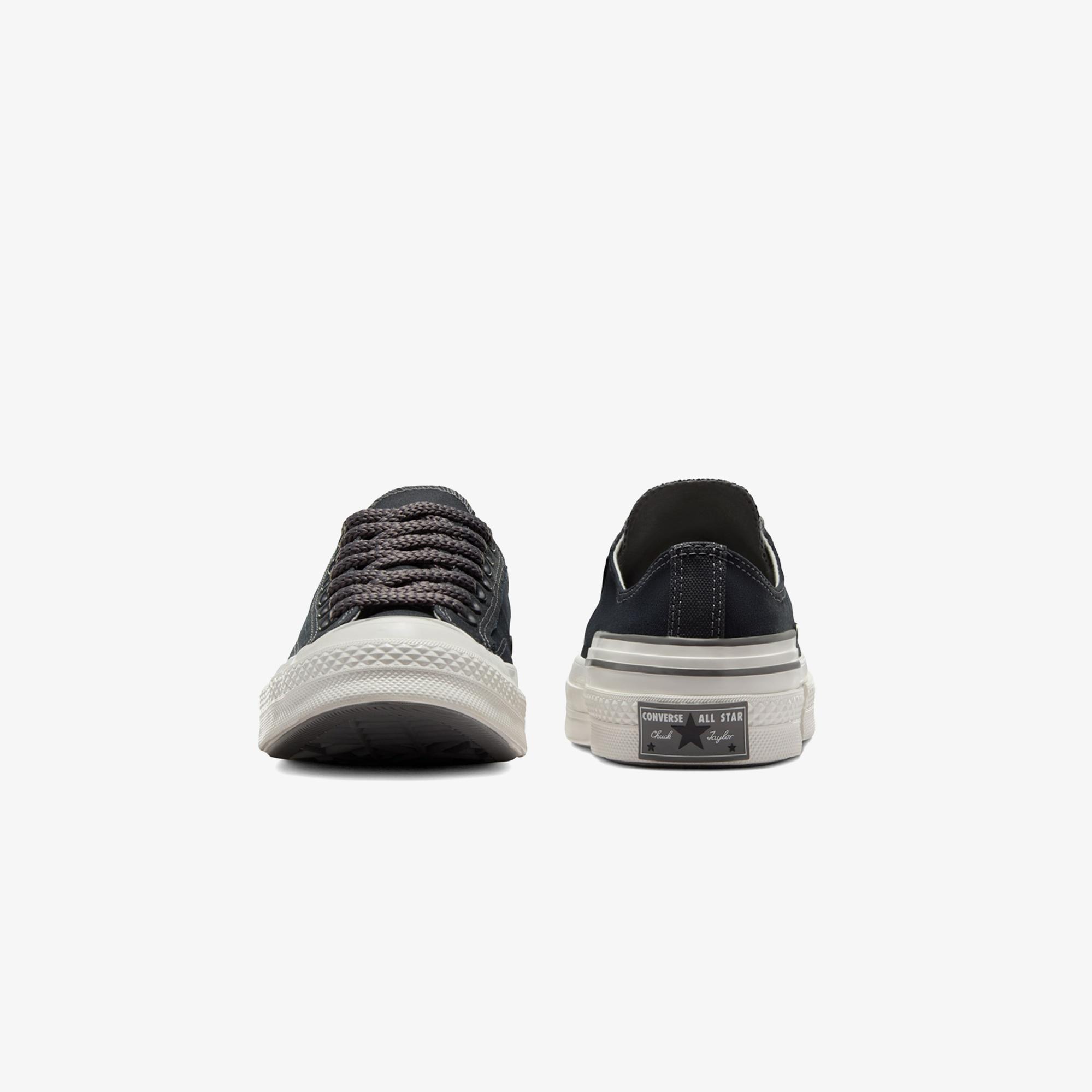 Converse Chuck 70 Hacked Heel Unisex Siyah Platform Sneaker