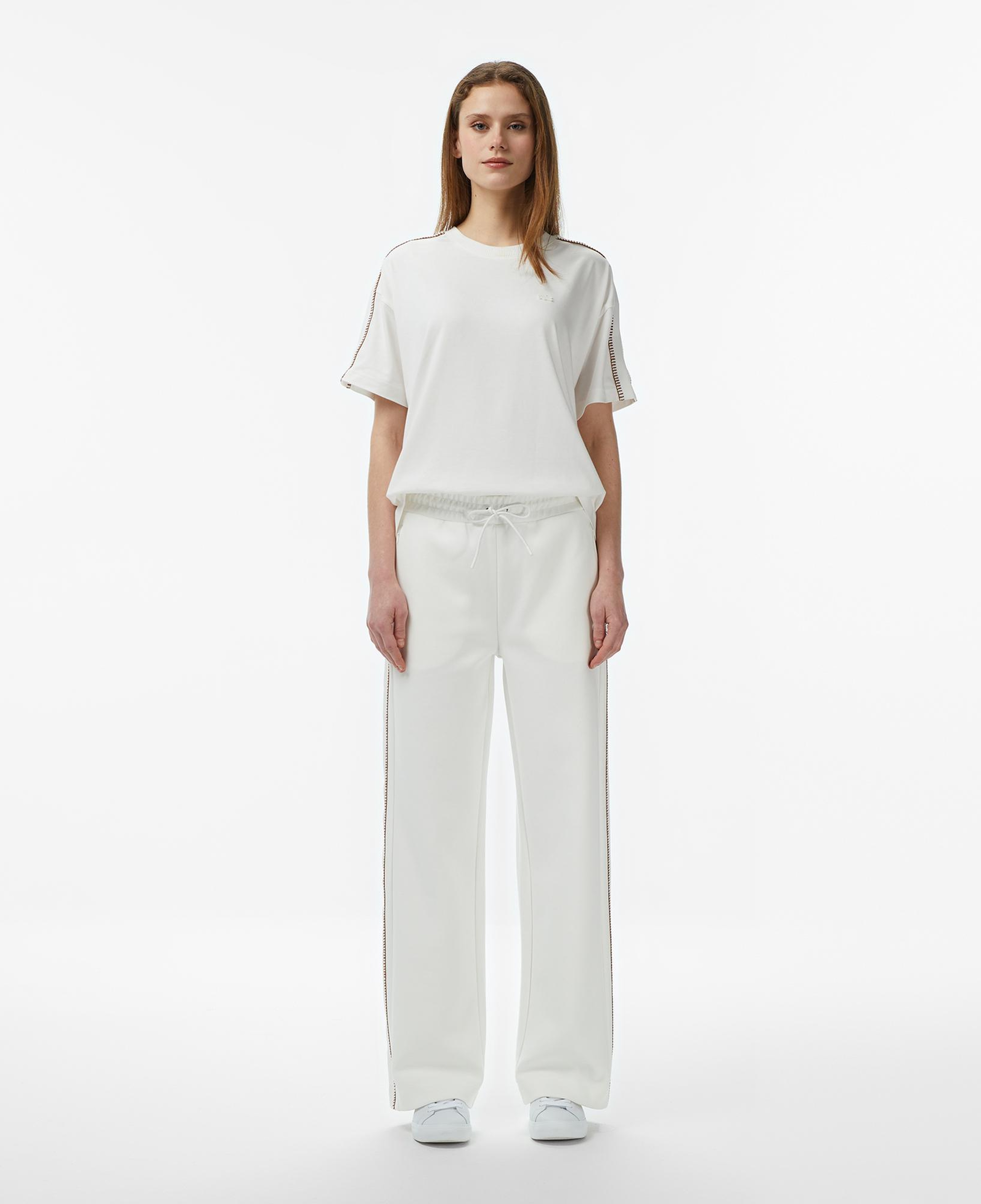 Lacoste Kadın Regular Fit Krem Eşofman Altı