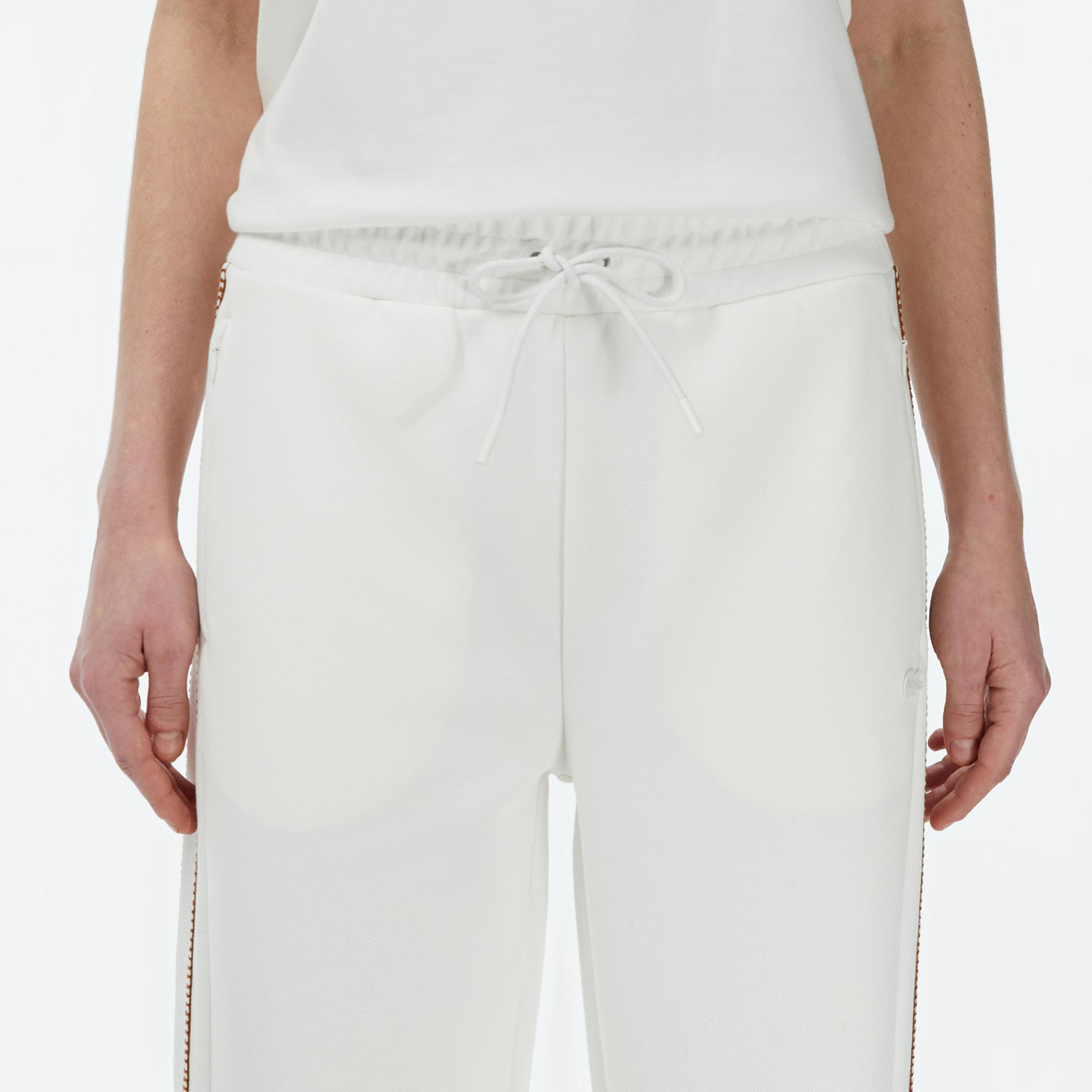 Lacoste Kadın Regular Fit Krem Eşofman Altı