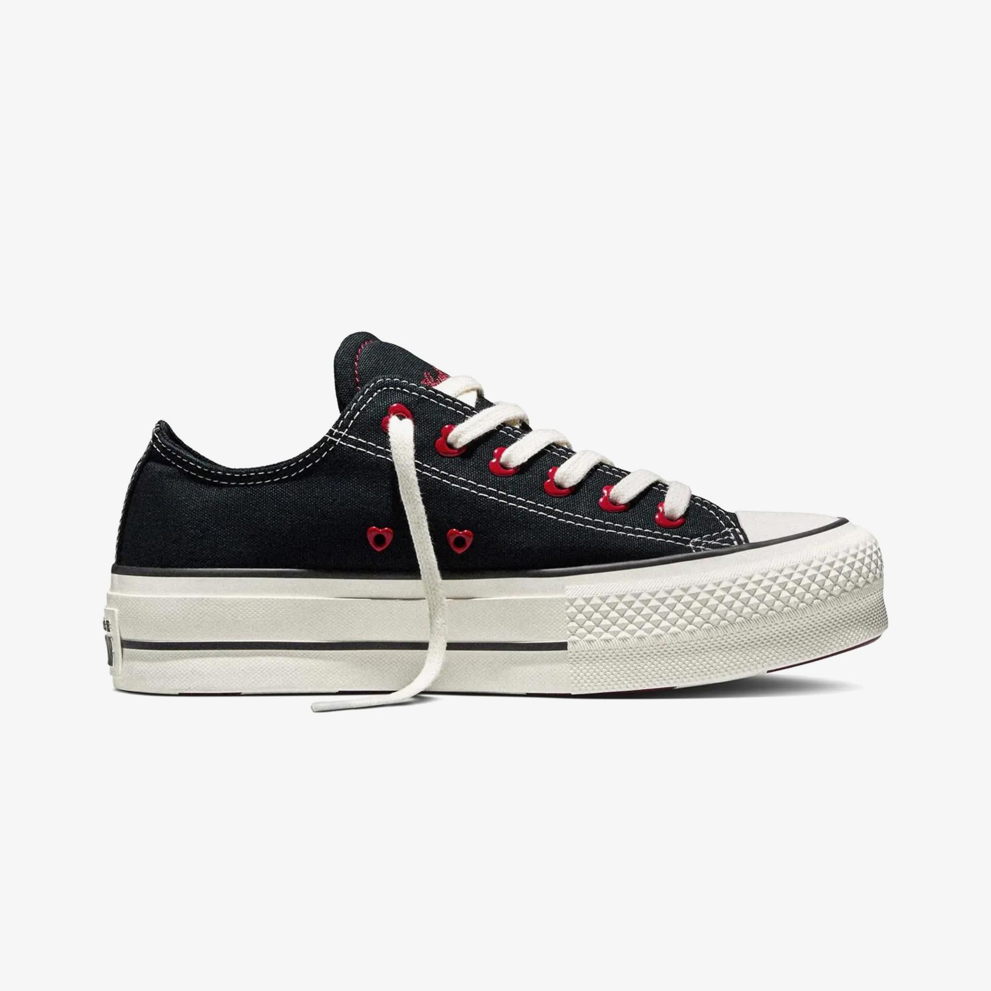 Converse Valentine's Day Chuck Taylor All Star Lift Kadın Siyah Sneaker