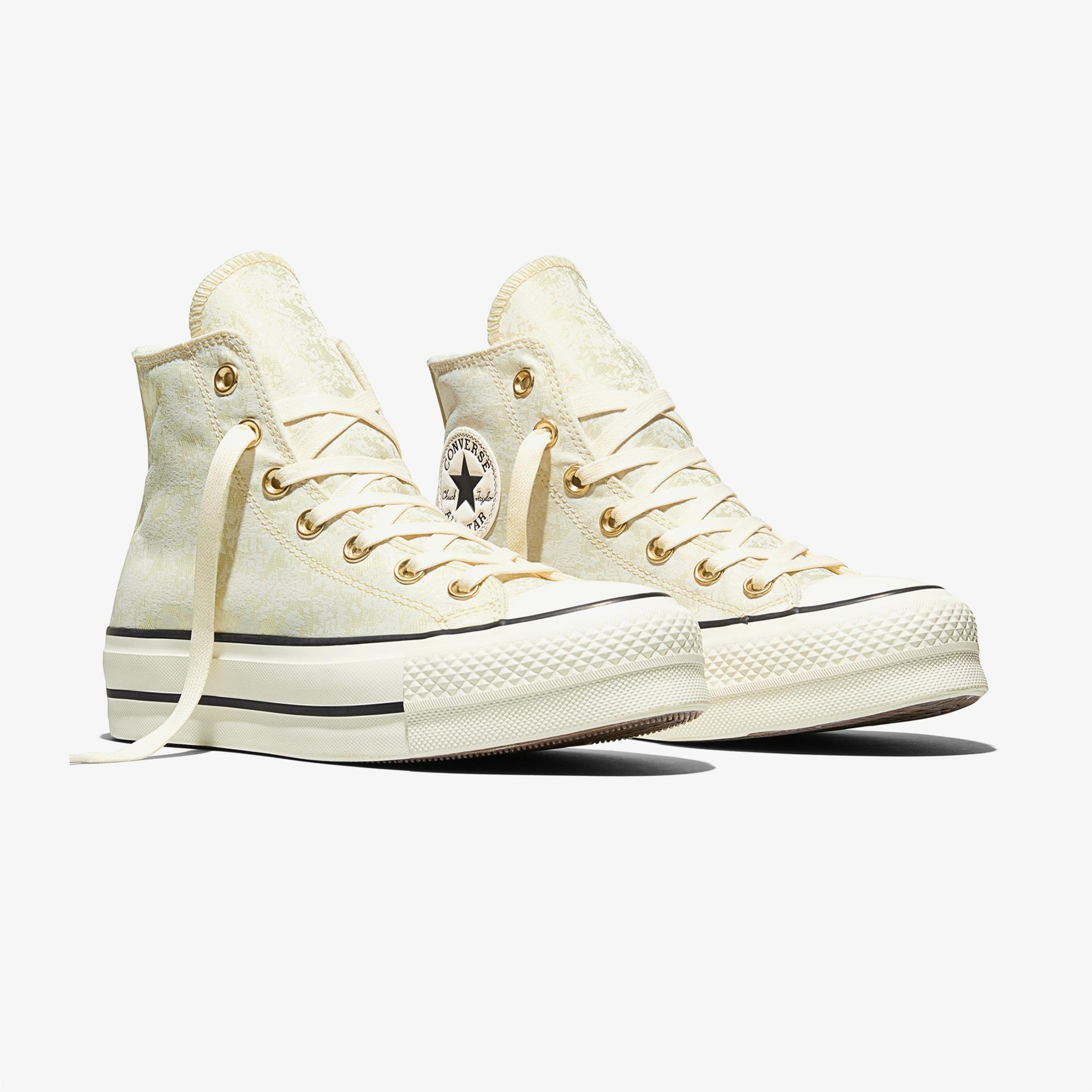 Converse Chuck Taylor All Star Lift Kadın Sarı Sneaker