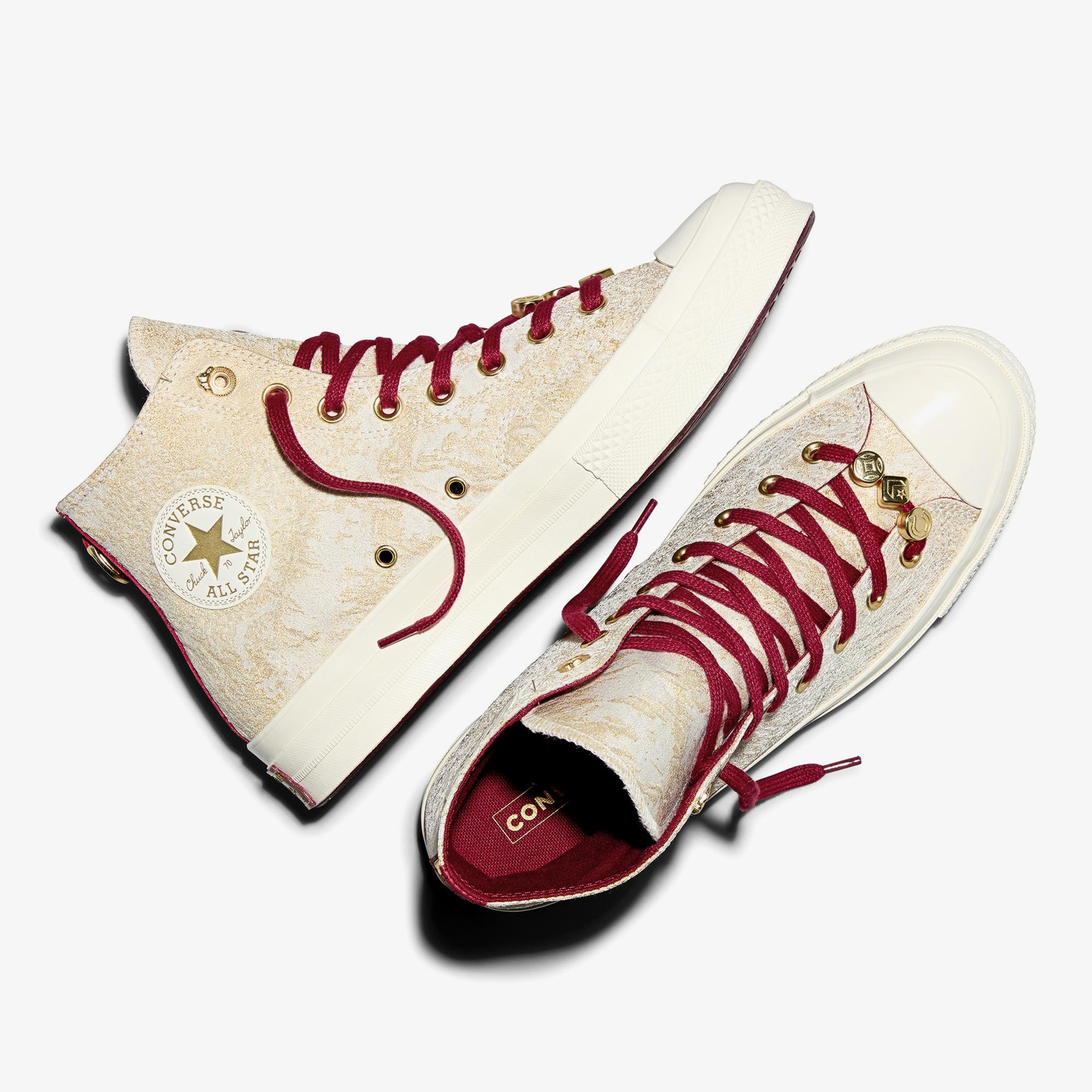 Converse Chuck 70 Unisex Krem Sneaker