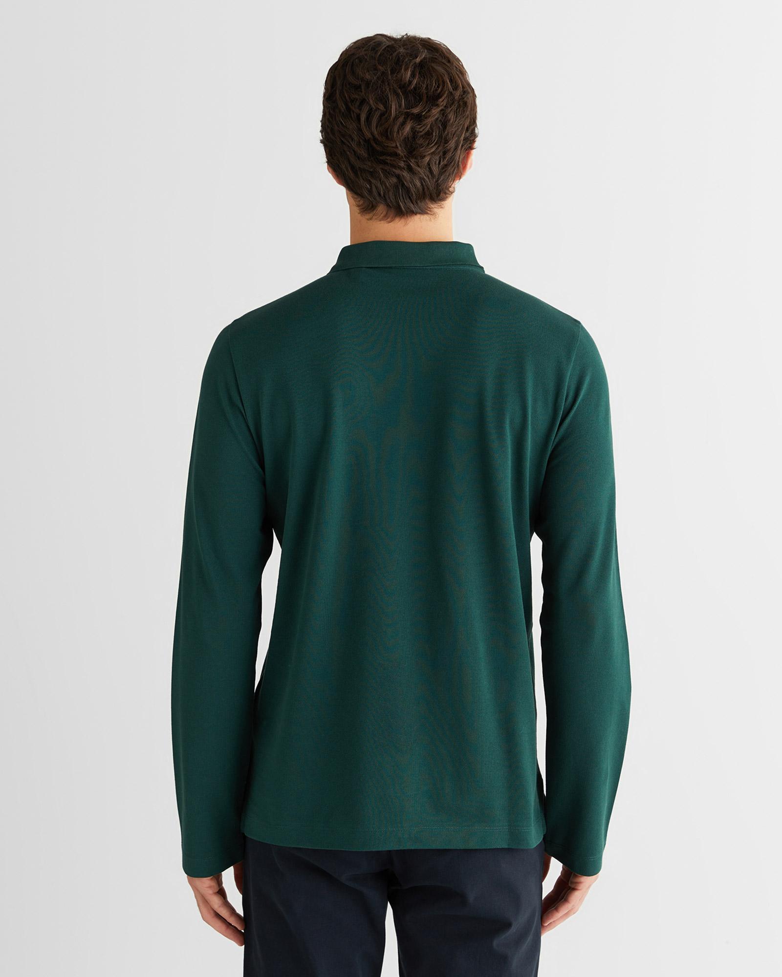 GANT Erkek Yeşil Regular Fit Polo Yaka Polo