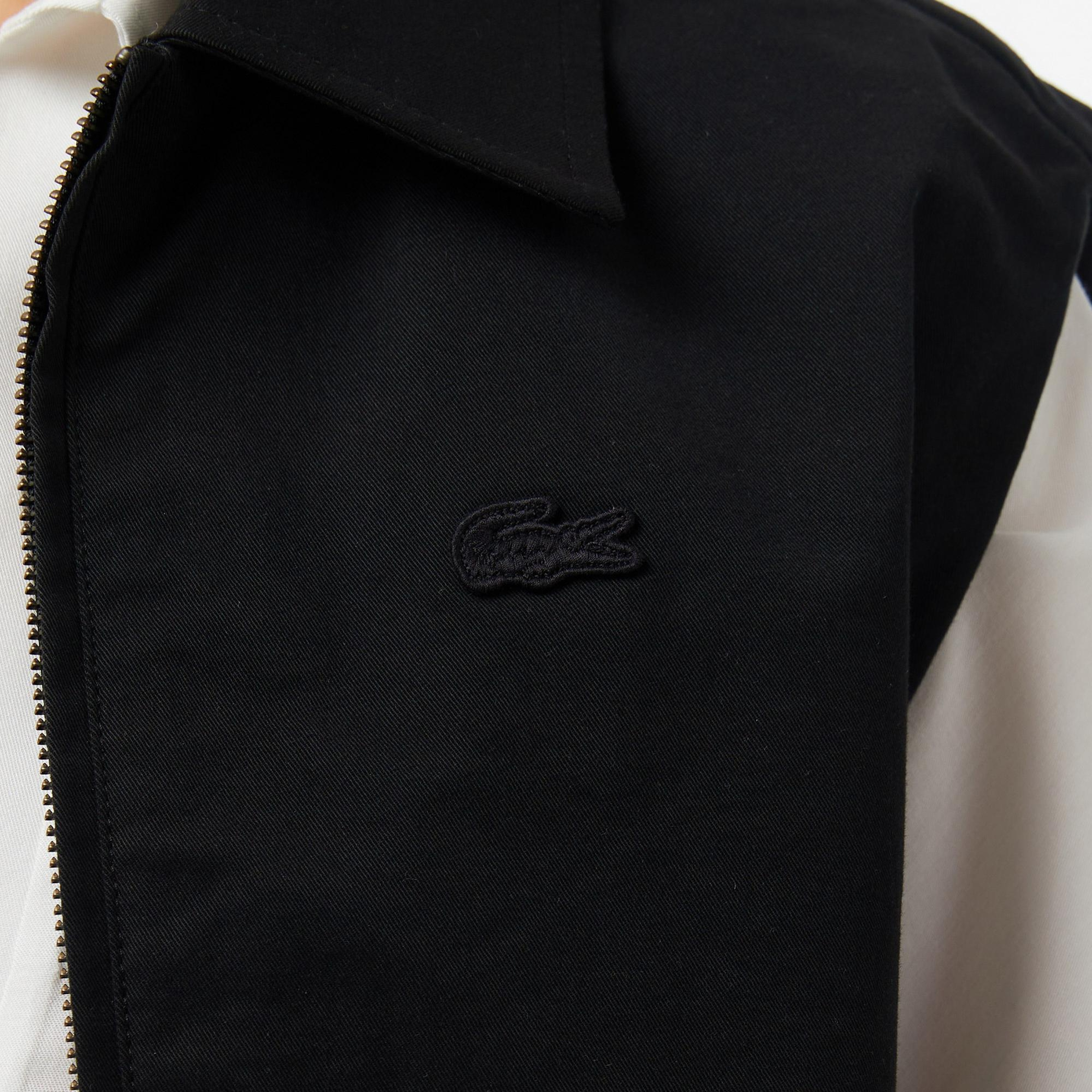 Lacoste Kadın Regular Fit Siyah Yelek