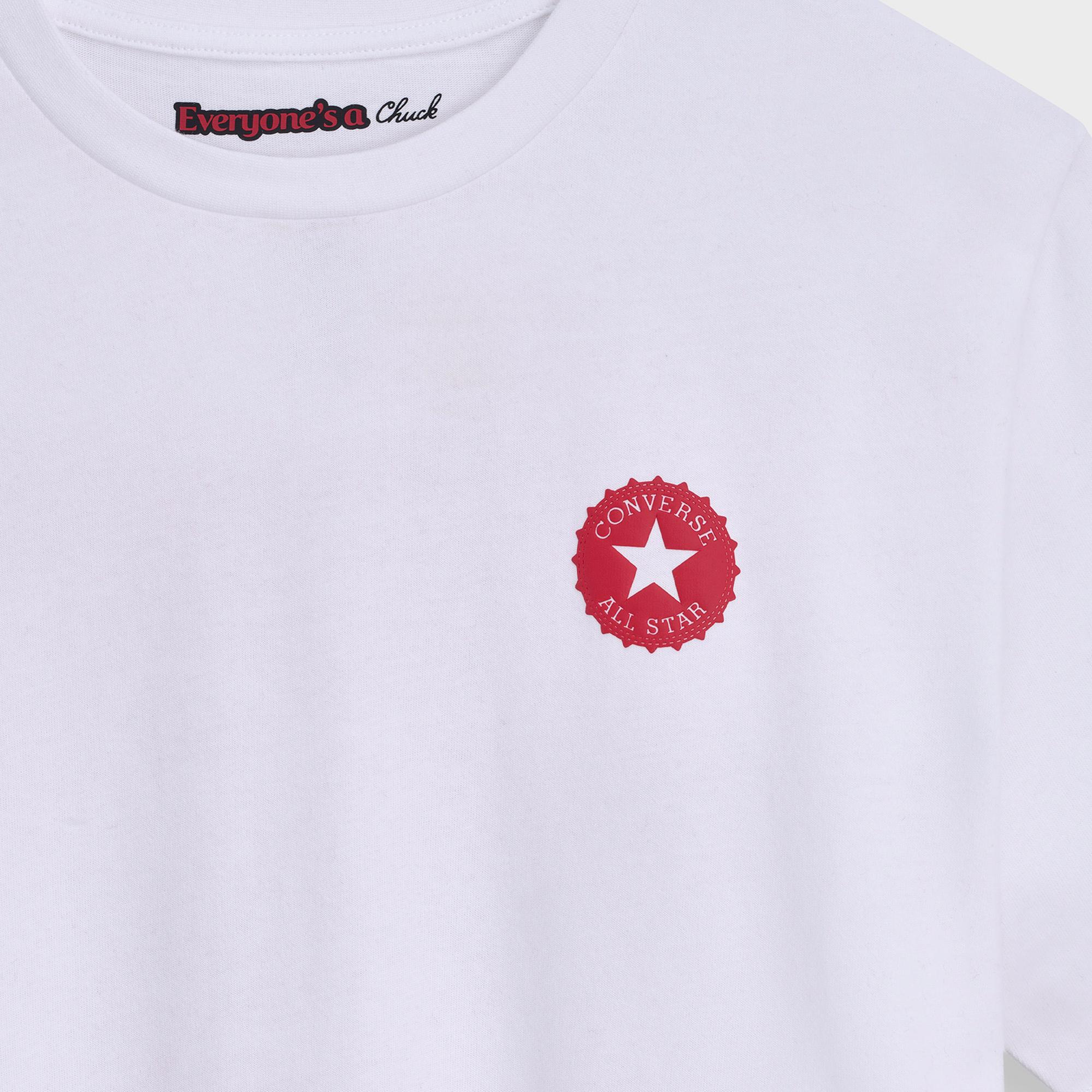 Converse x Coca-Cola Erkek Beyaz T-Shirt