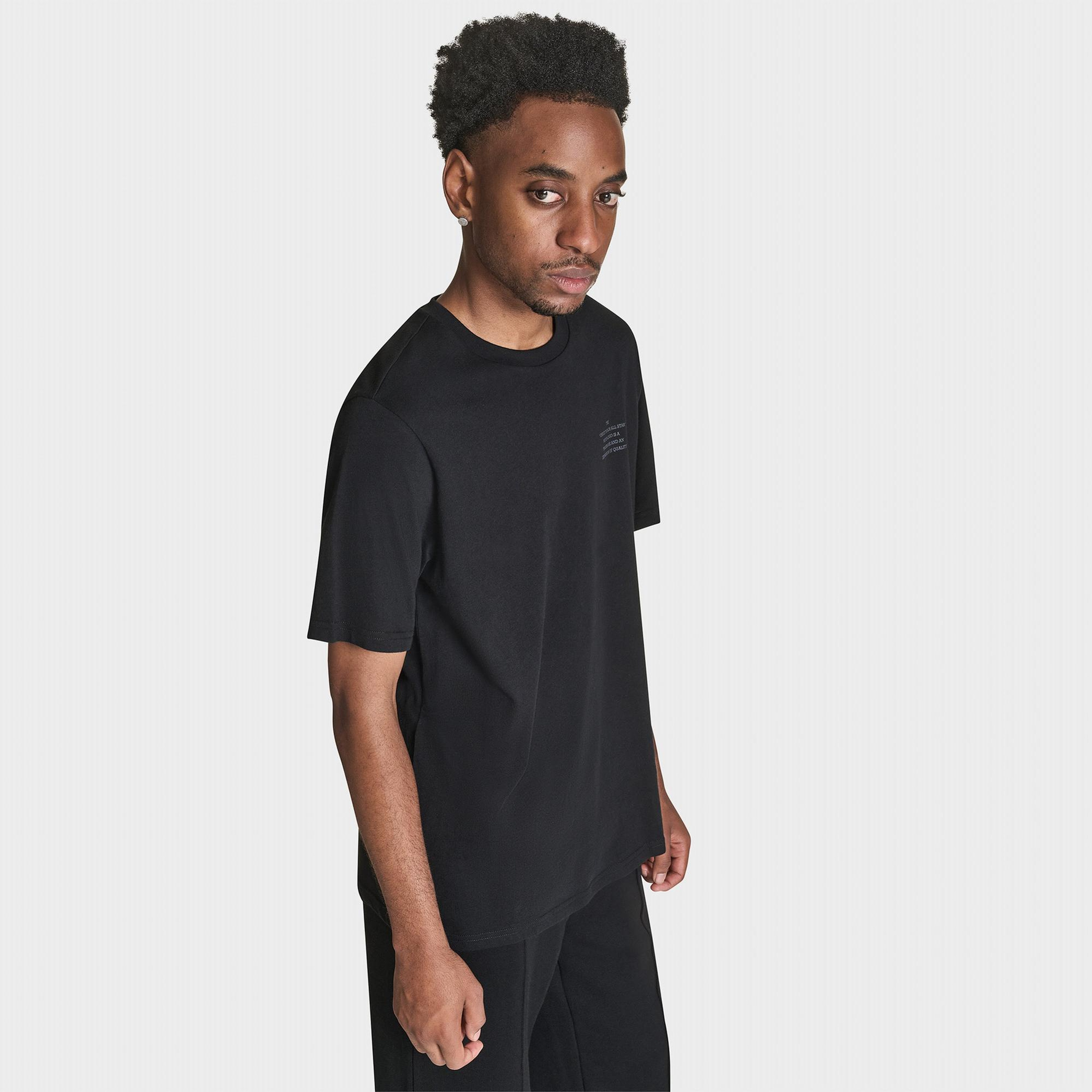 Converse Erkek Siyah T-Shirt