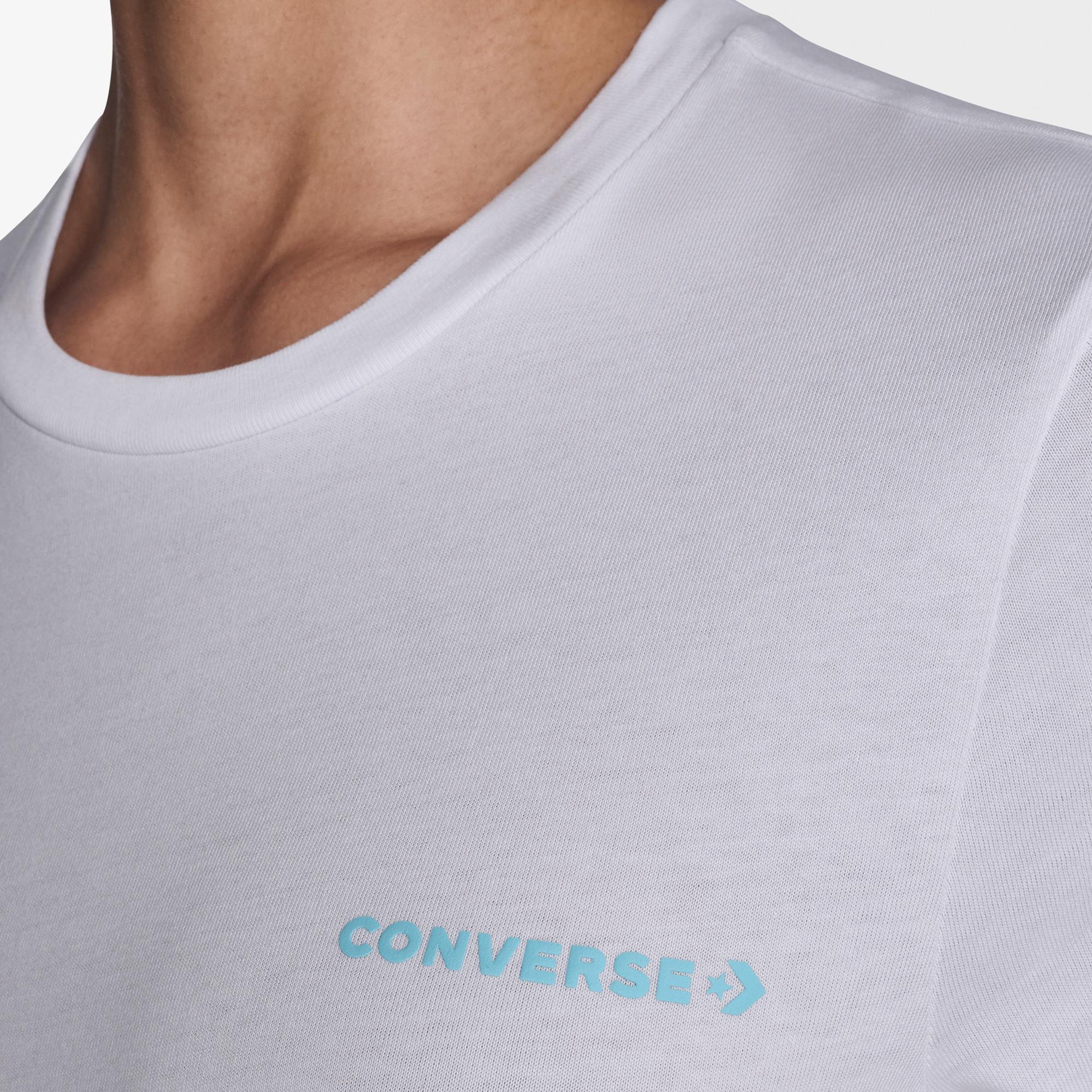 Converse Kadın Beyaz T-Shirt